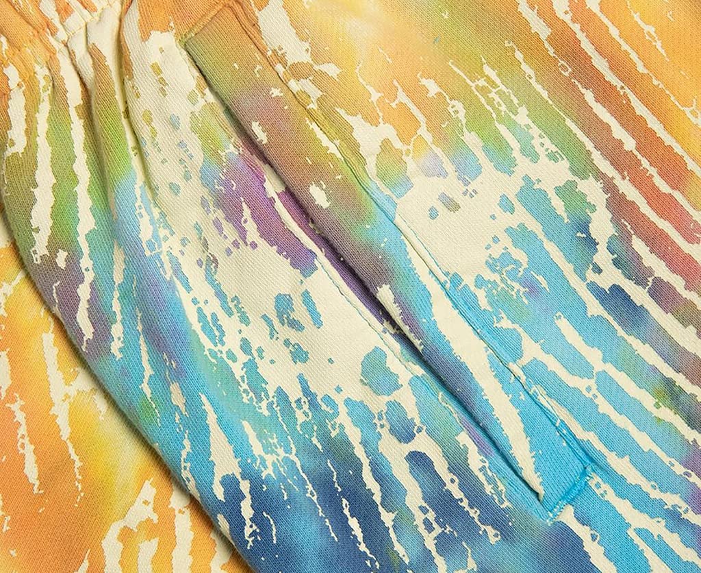 Adidas Men's Tie-Dye Athletic Shorts - Comfortable Workout & Lounge Shorts for Running, Gym, and Casual Wear