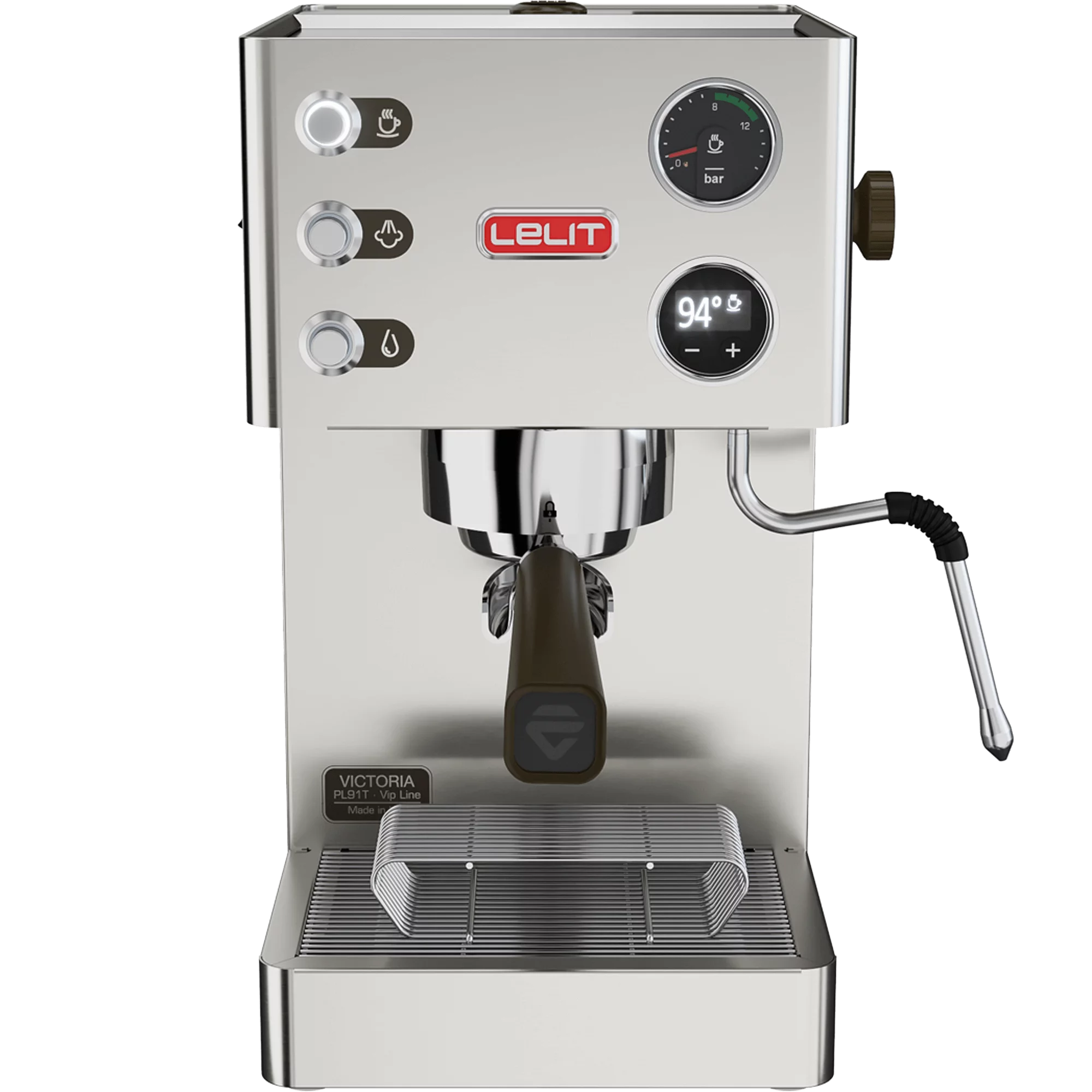 Lelit Victoria Espresso Machine - Semi-Automatic Coffee Maker with PID Temperature Control for Home Baristas | Perfect for Espresso, Latte & Cappuccino at Home or Office