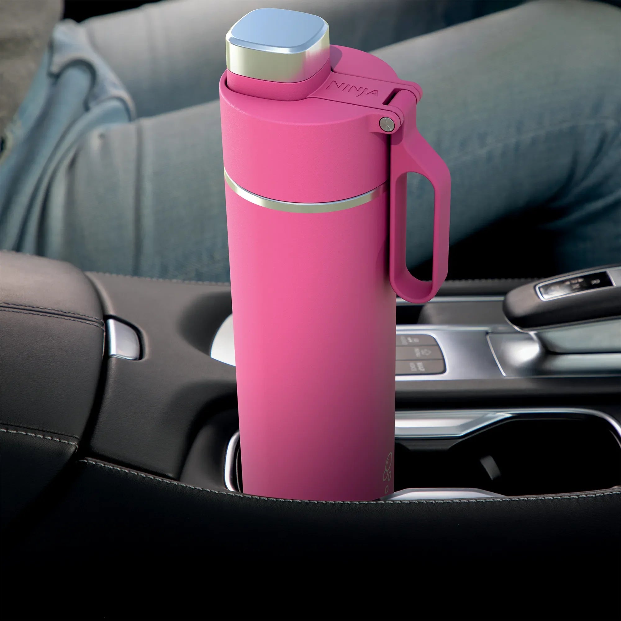Ninja Thirsti 828ml Insulated Water Bottle - Leakproof Stainless Steel Travel Mug for Hot & Cold Drinks - Perfect for Gym, Hiking, Office & Outdoor Activities