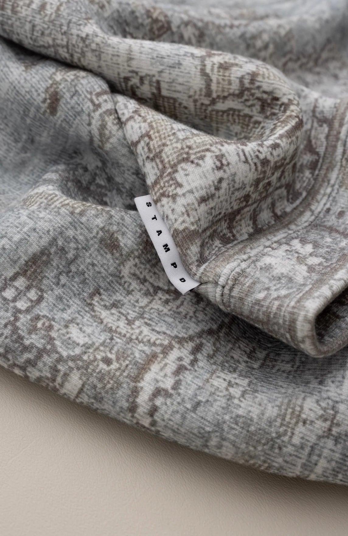 STAMPD Rug Cropped Hoodie for Women - Soft Fleece Pullover Sweatshirt with Front Pocket | Casual Streetwear, Loungewear & Winter Fashion Outfit