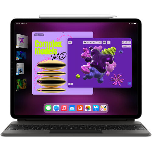 Apple iPad Pro 12.9-inch (6th Gen, 2022) with M2 Chip, 128GB Wi-Fi, Space Gray - MNXP3LL/A - Perfect for Graphic Design, Video Editing & Professional Work