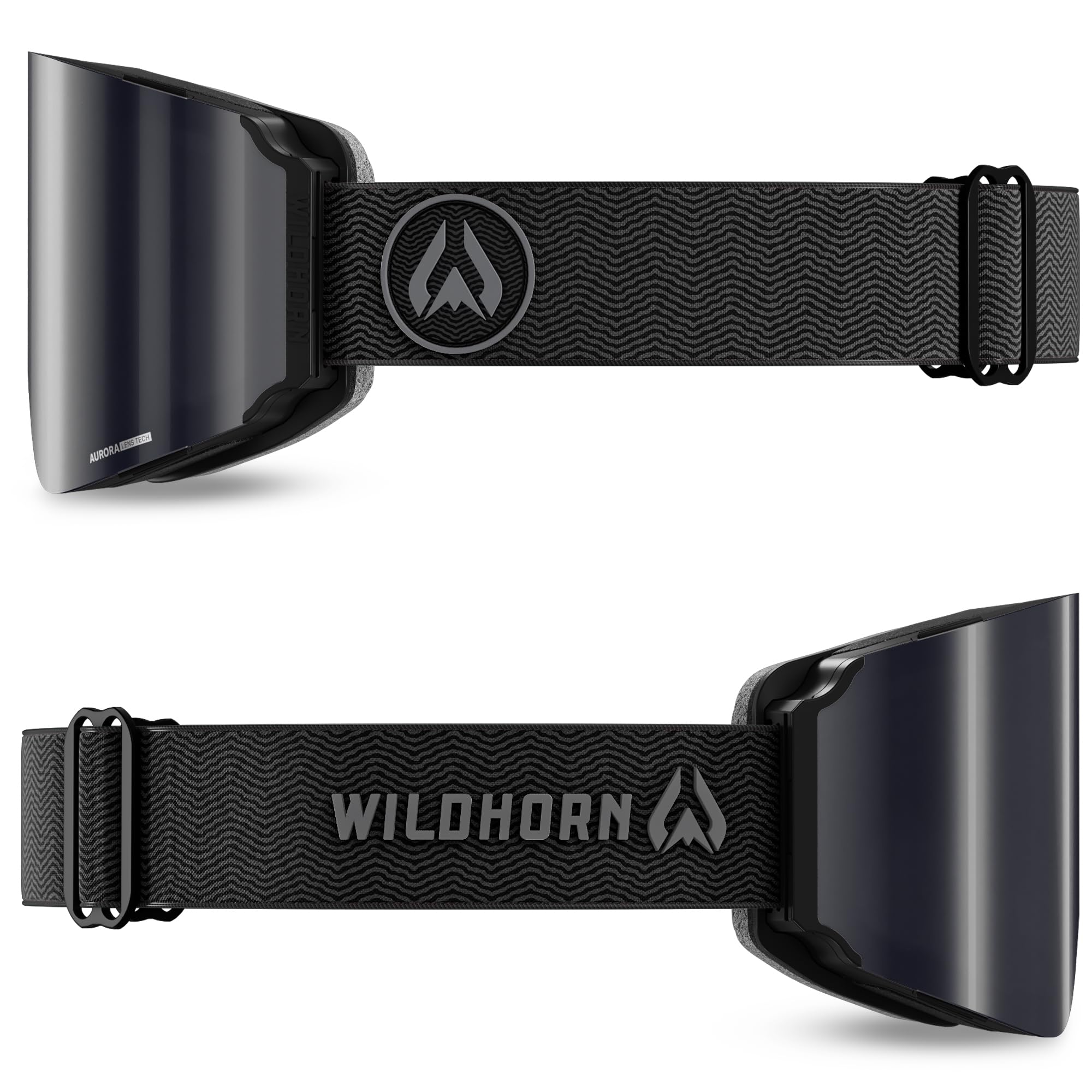Wildhorn Roca Ski Goggles for Men & Women - Anti-Fog, Scratch-Resistant, 100% UV Protection, Magnetic Lens - Snowboard & Winter Sports Goggles for Adults - Perfect for Skiing, Snowboarding & Outdoor Adventures