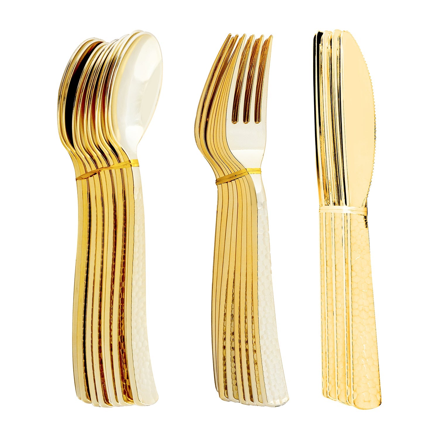 Premium 24K Gold-Plated Cutlery Set - 100-Piece Luxury Flatware Collection with Elegant Gift Box | Perfect for Weddings, Dinner Parties, and Upscale Dining Experiences