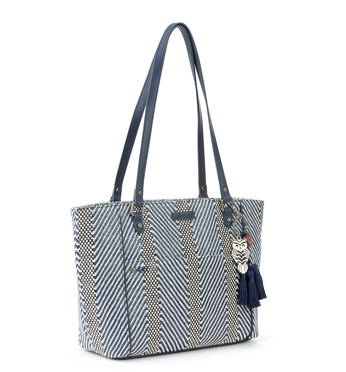 Stylish Metro Tote Bag for Women - Large Durable Canvas Shopping Tote with Long Handles - Perfect for Grocery Shopping, Beach Trips, Work & Travel