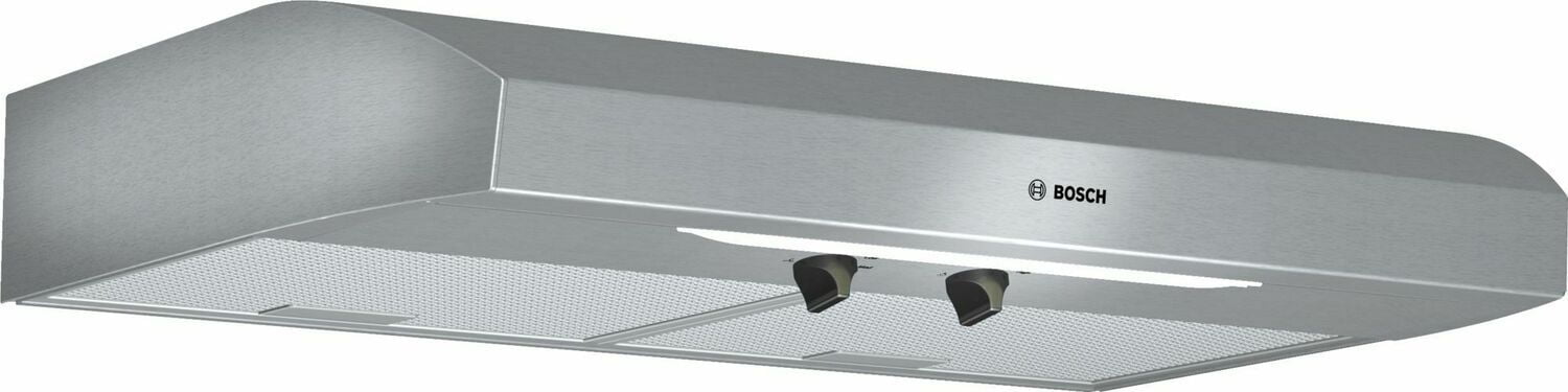 Bosch DUH30152UC 300 Series 30-Inch Under Cabinet Range Hood - 280 CFM with Incandescent Lights - Stainless Steel - Perfect for Kitchen Ventilation & Smoke Removal