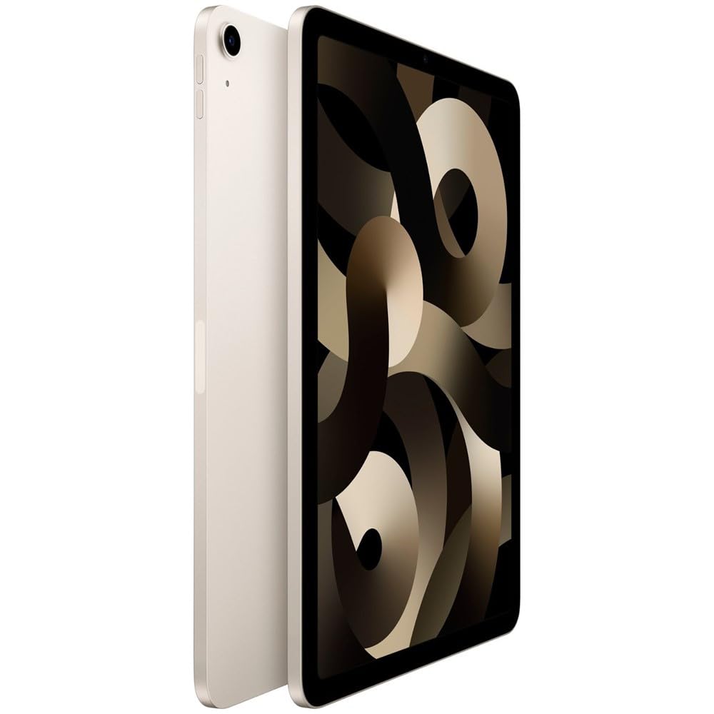 Apple iPad Air 5th Generation (64GB, 8GB RAM) 10.9-inch Wi-Fi + 4G LTE Unlocked Tablet - GSM/CDMA Compatible (Renewed Like New) - Perfect for Work, Study, and Entertainment On The Go
