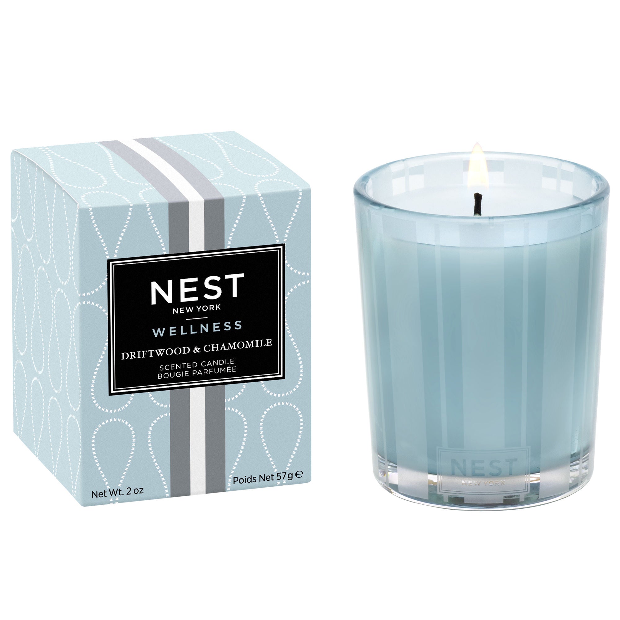 Natural Driftwood & Chamomile Scented Soy Candle - Handmade Aromatherapy for Relaxation, Stress Relief & Home Decor | Perfect for Bedroom, Bathroom & Meditation Spaces