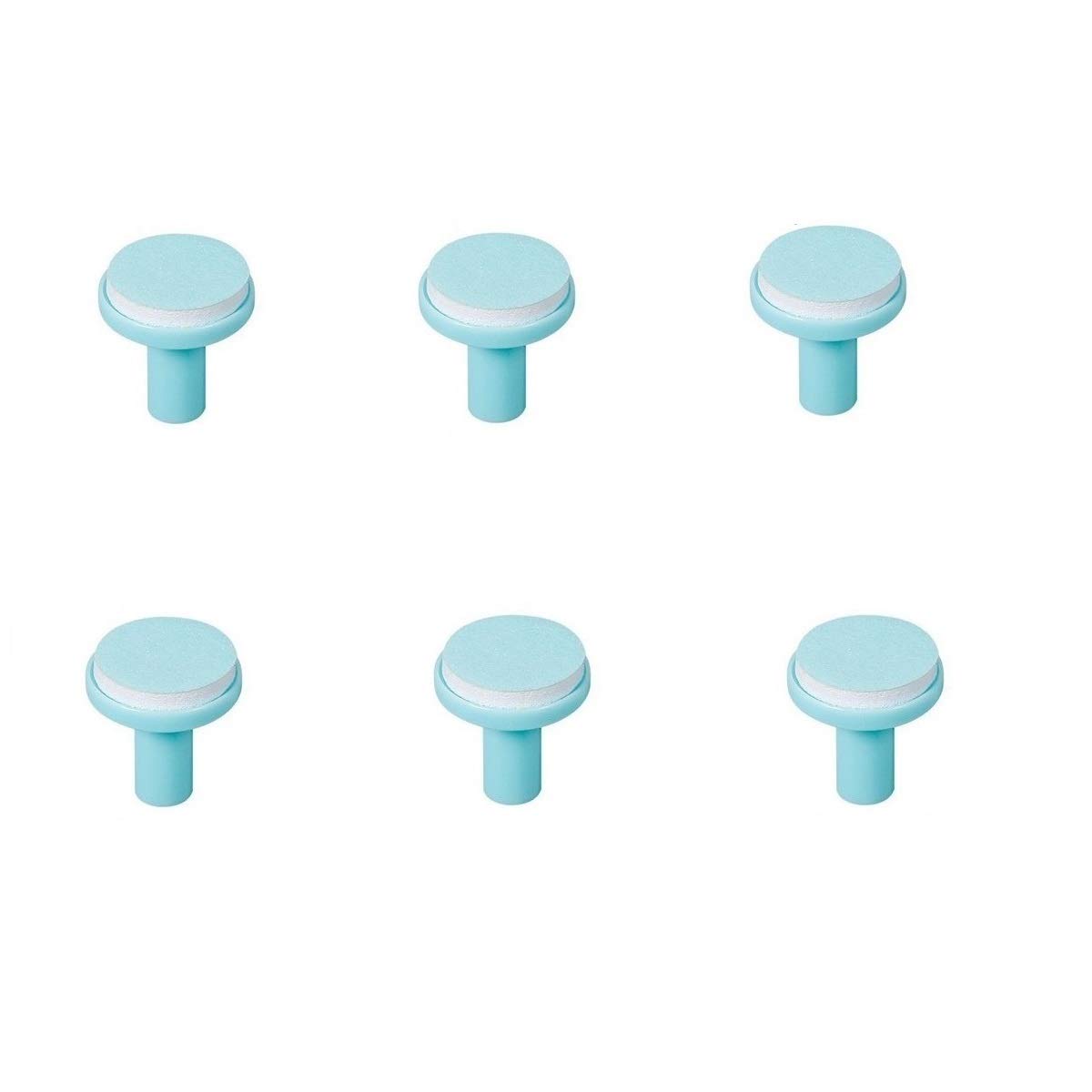 Baby Nail Trimmer Replacement Pads - 6PCS Grinding Heads & Polish Discs for Electric Nail File Clippers - Safe Nail Cutter Kit for Kids 6 Months+ - Perfect for Gentle At-Home Baby Manicures & Toddler Nail Care