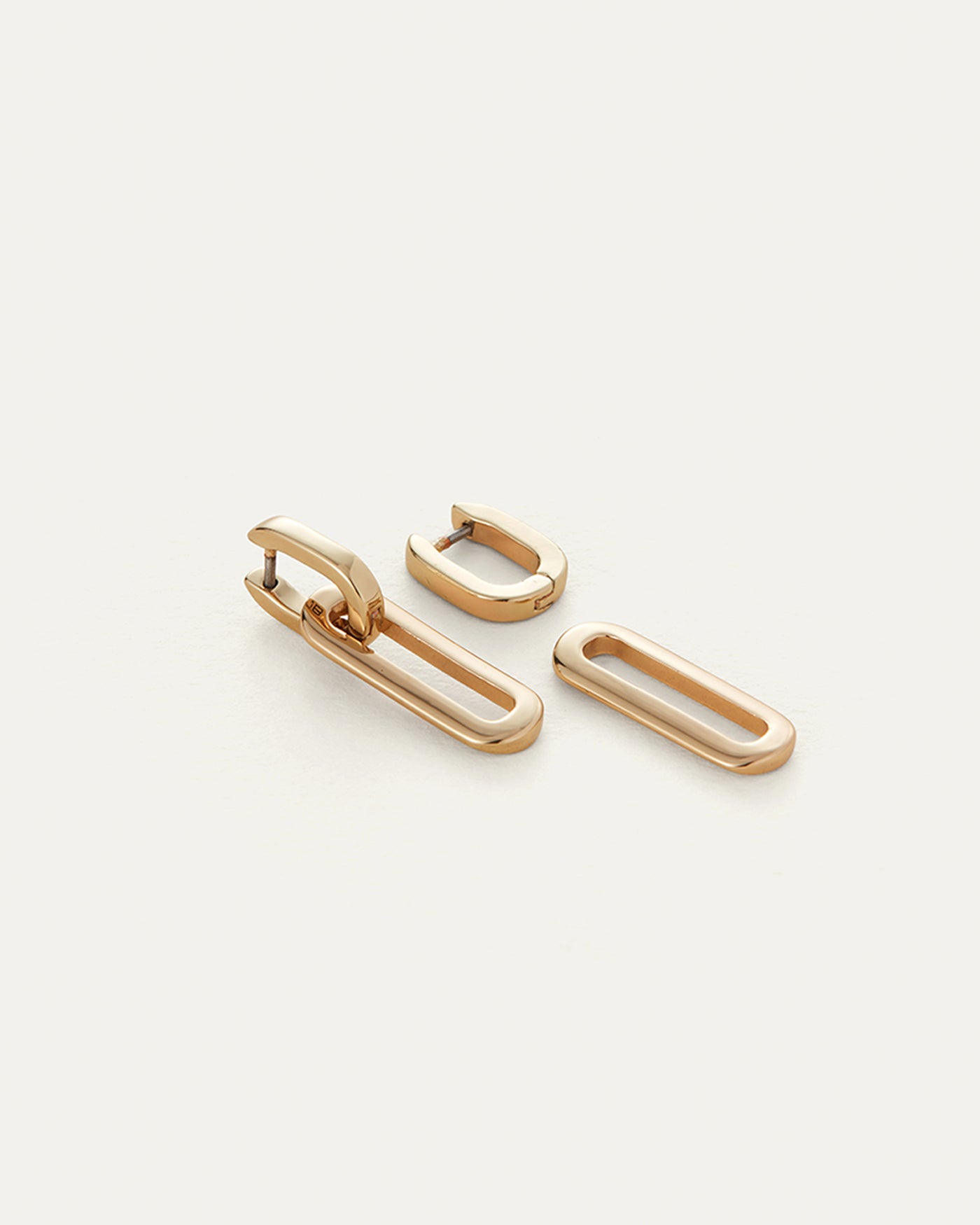 Teeni Detachable Link Earrings - Trendy Gold & Silver Chain Dangle Earrings for Women | Perfect for Parties, Weddings & Everyday Wear