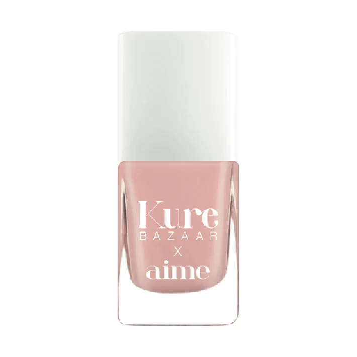 Kure Bazaar Pink Glow Nail Polish - Vegan & Non-Toxic Nail Lacquer for Women - Long Lasting & Chip Resistant - Perfect for Everyday Wear & Special Occasions