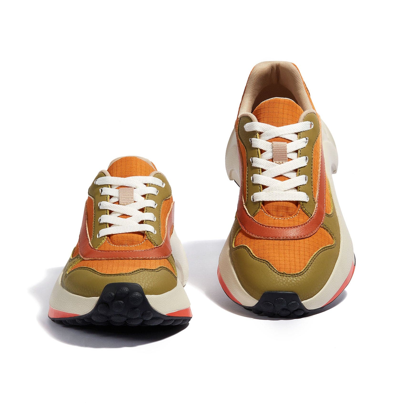 Orange Green Sevilla II Women's Shoes - Stylish & Comfortable Sneakers for Casual Wear, Walking & Running