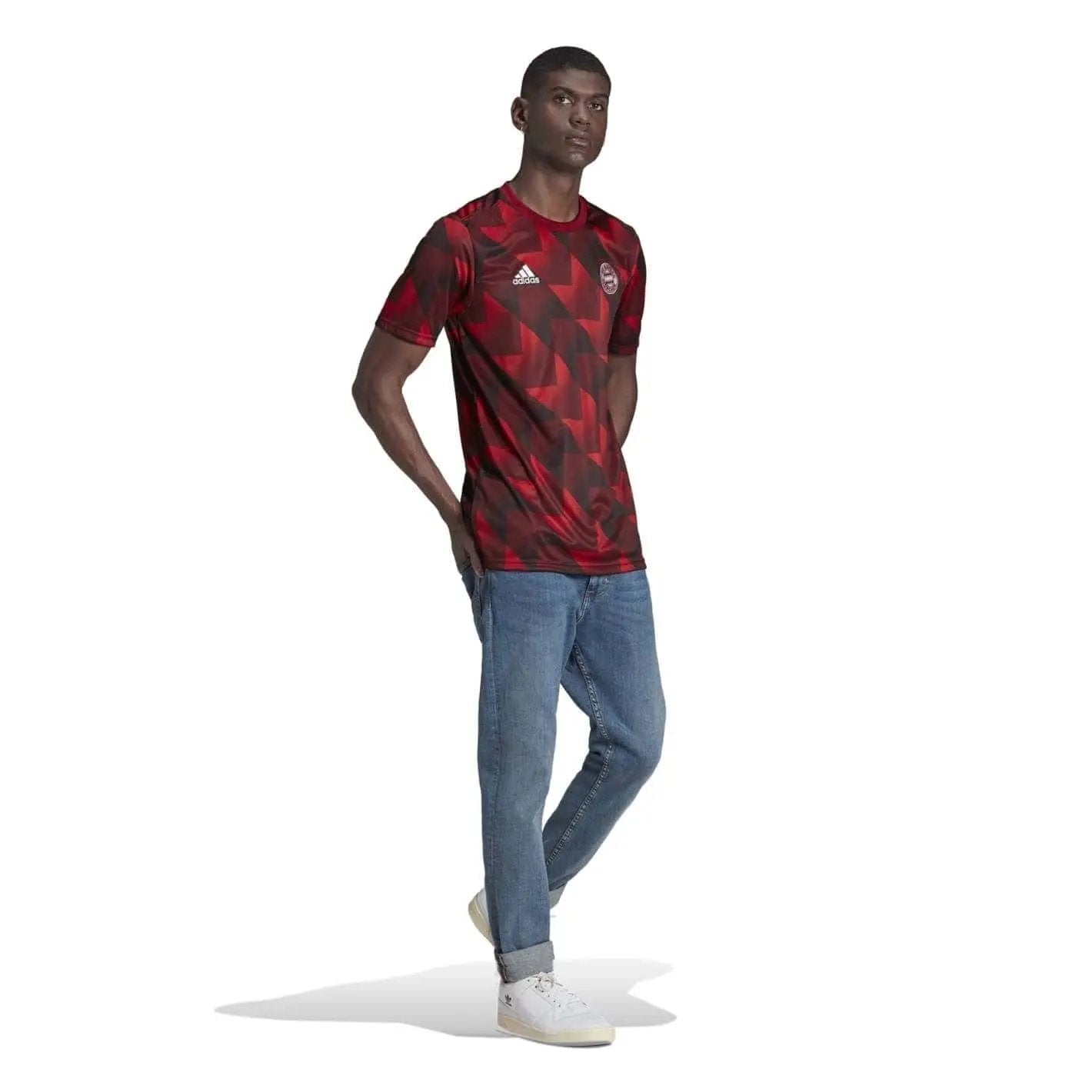 FC Bayern Munich Pre Match Jersey 2023 - Official Soccer Training Shirt for Men & Women - Perfect for Fans, Training, and Match Day Warm-Ups