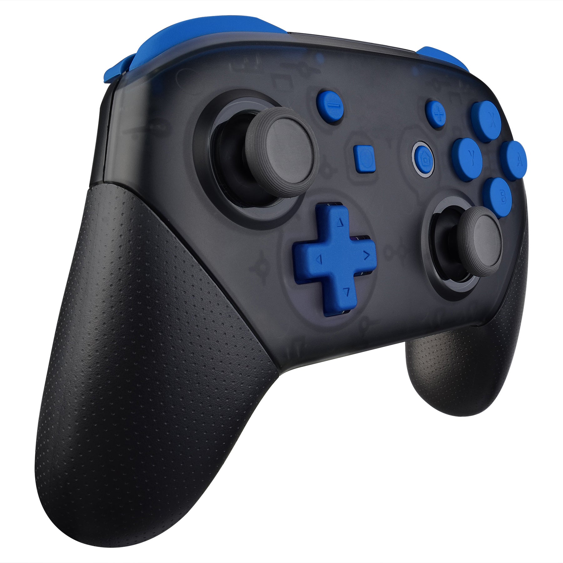 eXtremeRate DIY Replacement Full Set Buttons for Nintendo Switch Pro Controller - Blue (KRP304) | Upgrade Your Gaming Experience with Custom Buttons for Enhanced Performance & Comfort
