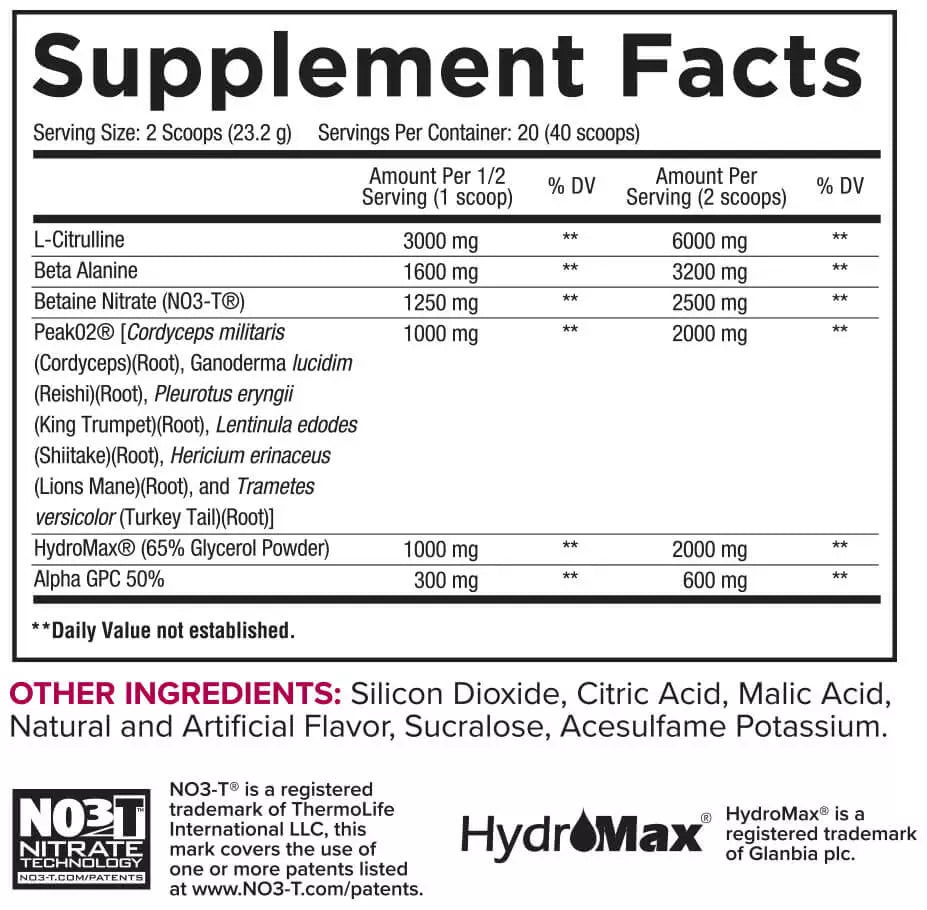 Core Pump Non-Stimulant Pre-Workout Supplement - Boost Performance & Endurance for Gym, Fitness & Bodybuilding Training