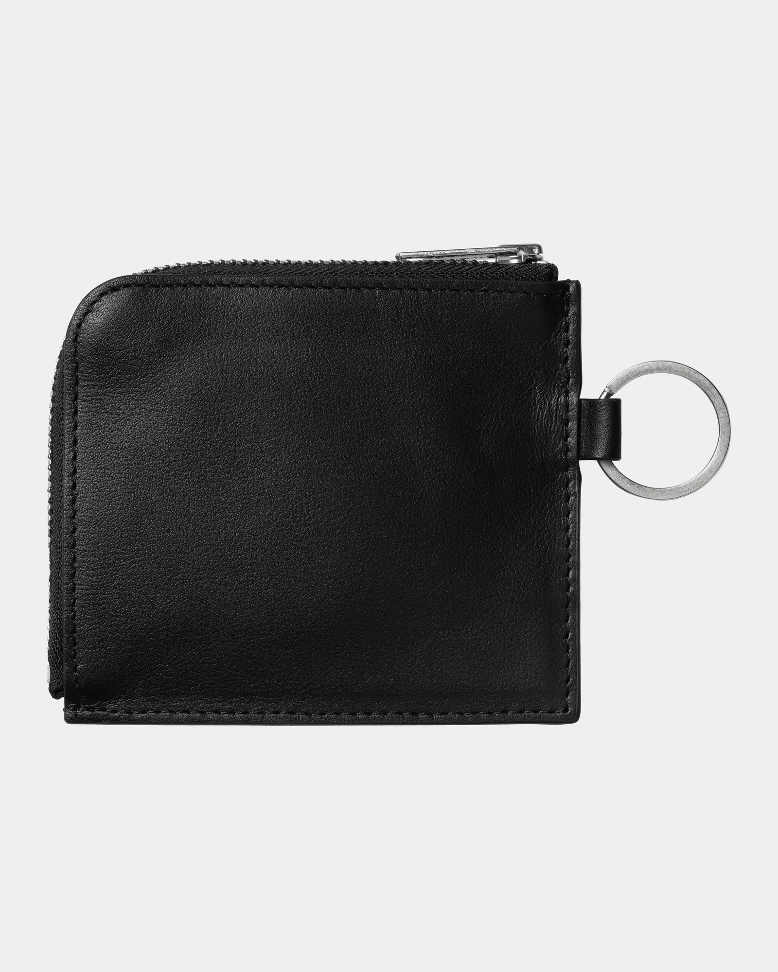 Double Vegas Zip Wallet for Men & Women - RFID Blocking Slim Bifold Wallet with Money Clip (Black/Silver) | Perfect for Travel, Business & Everyday Use