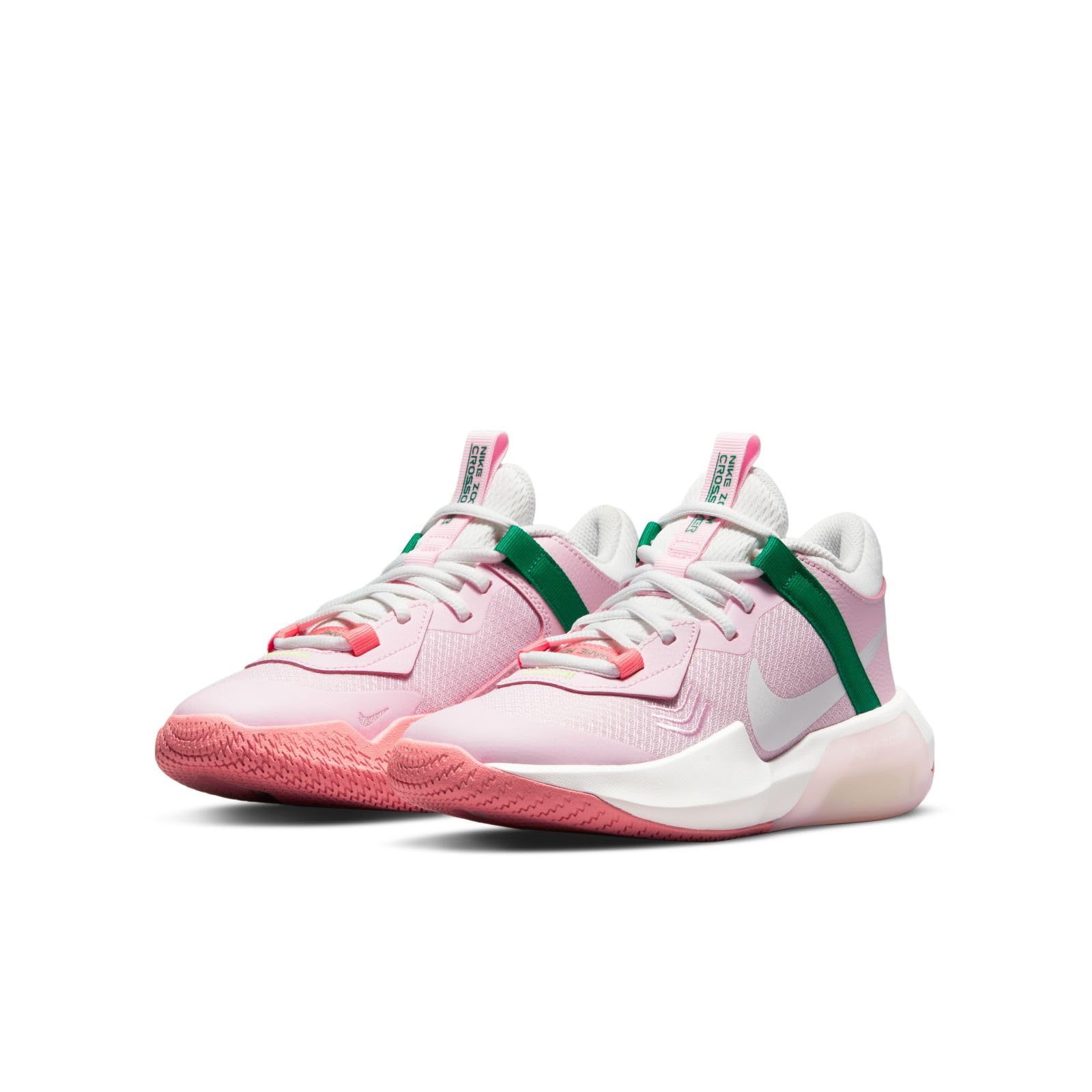 Nike Air Zoom Crossover Basketball Shoes for Kids - Lightweight High-Top Sneakers with Zoom Air Cushioning for Court Performance & School Sports
