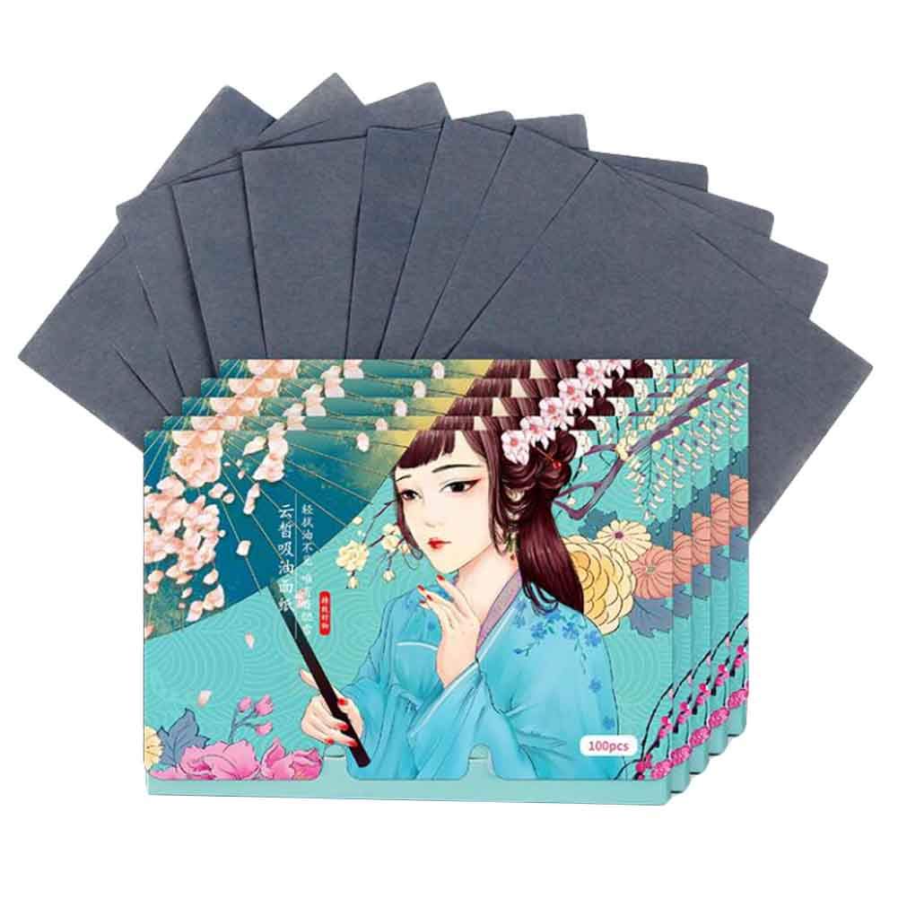 5 Pack Oil Control Blotting Papers - Absorbent Face Oil Blotting Sheets for Men & Women - Perfect for Gym, Travel & On-the-Go Shine Control