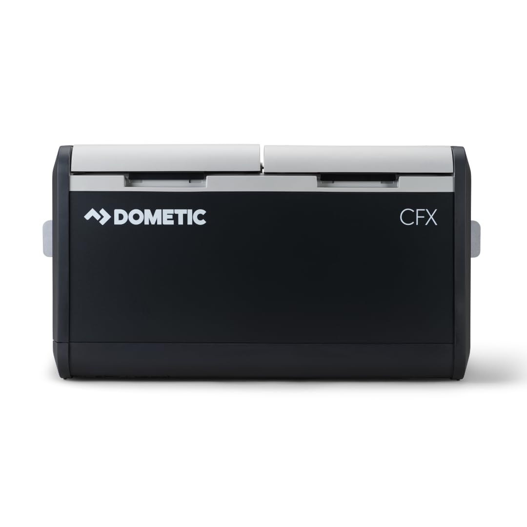 **Dometic Portable Refrigerator and Freezer with Ice Maker - 12V/24V DC, 110V AC & Solar Powered - Ideal for Camping, Road Trips, RV & Outdoor Adventures**