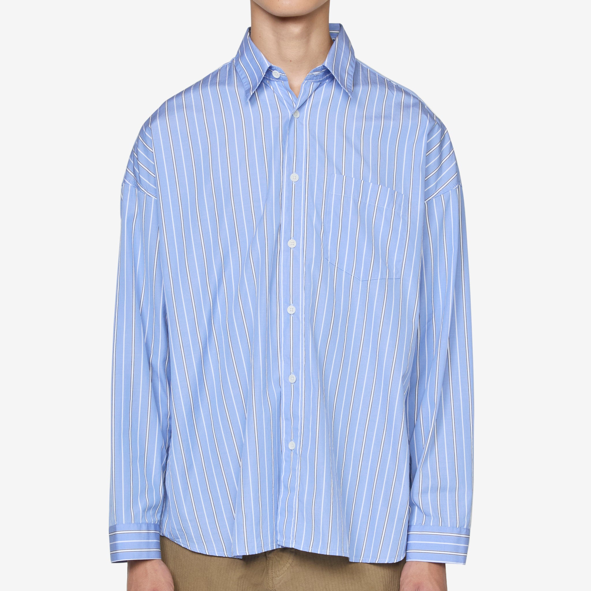 Stable Shirt Light Blue - Premium Comfort Casual Button Down Shirt for Men | Perfect for Office, Date Night & Outdoor Activities