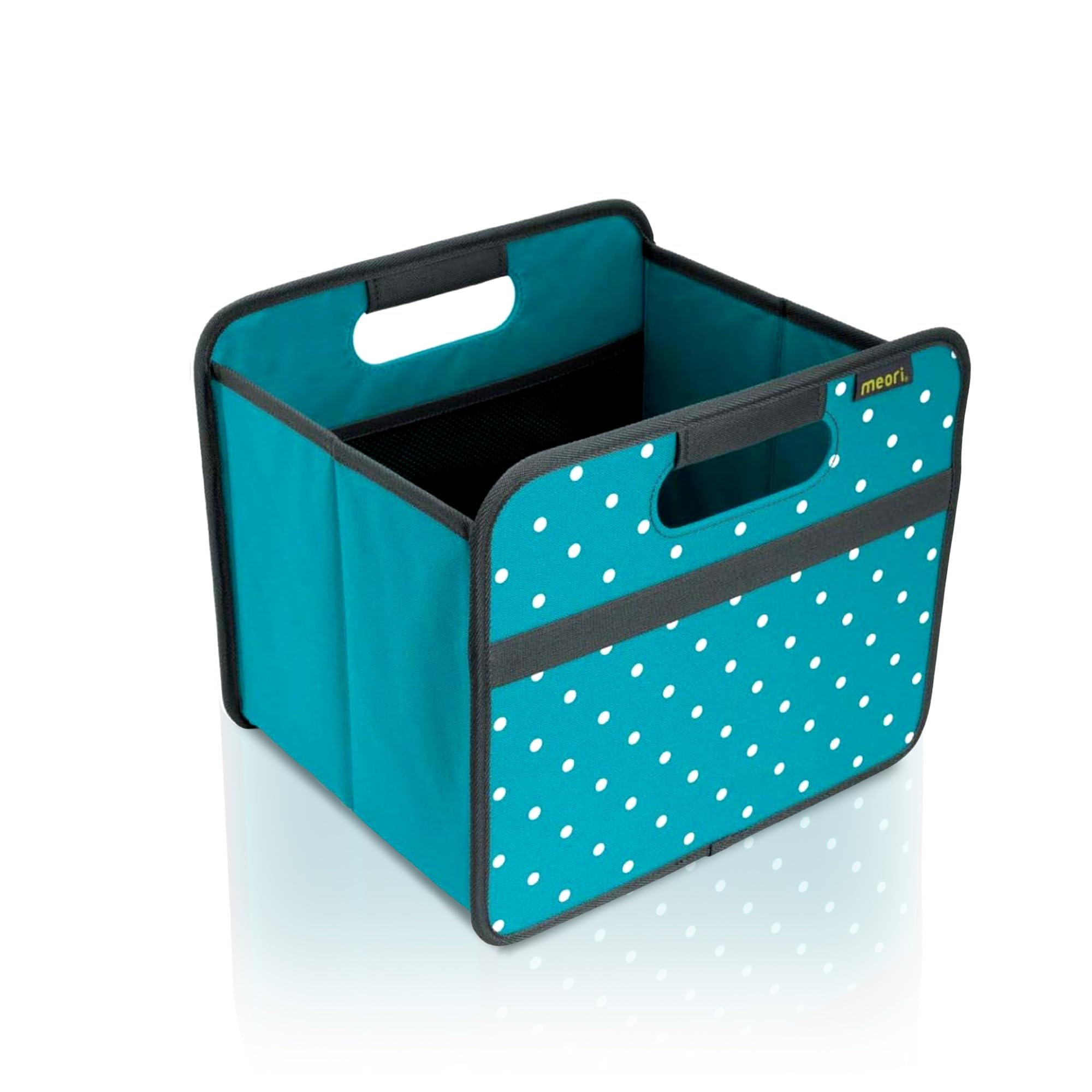 Meori Collapsible Storage Bin with Handles - Organize Shelves & Closets