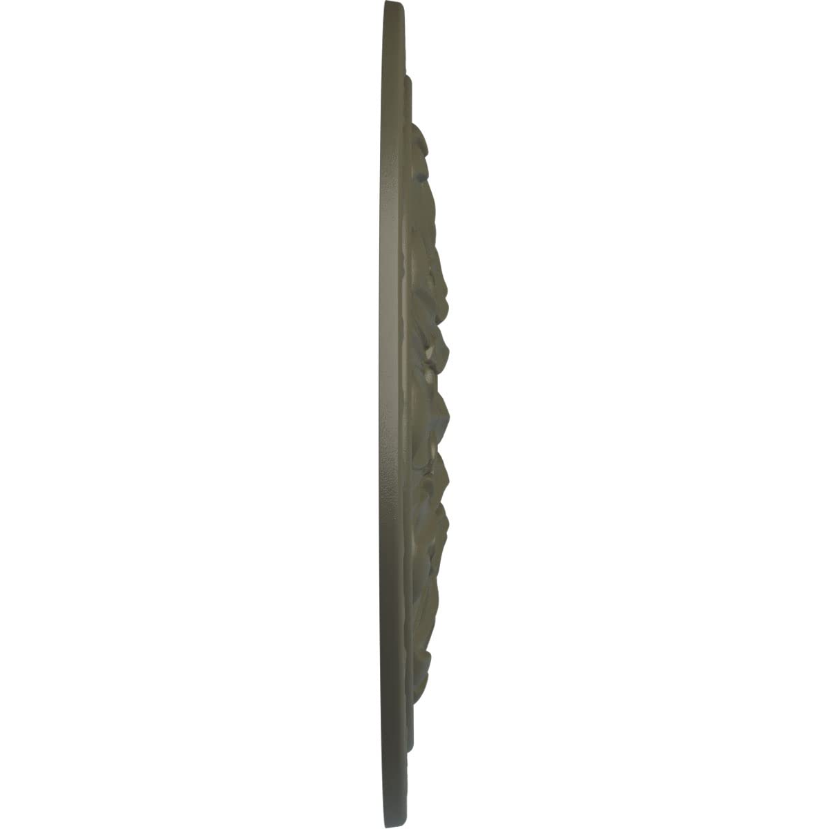 Ekena Millwork 18 Inch Warsaw Ceiling Medallion - Hand Painted Witch Hazel Finish, 18