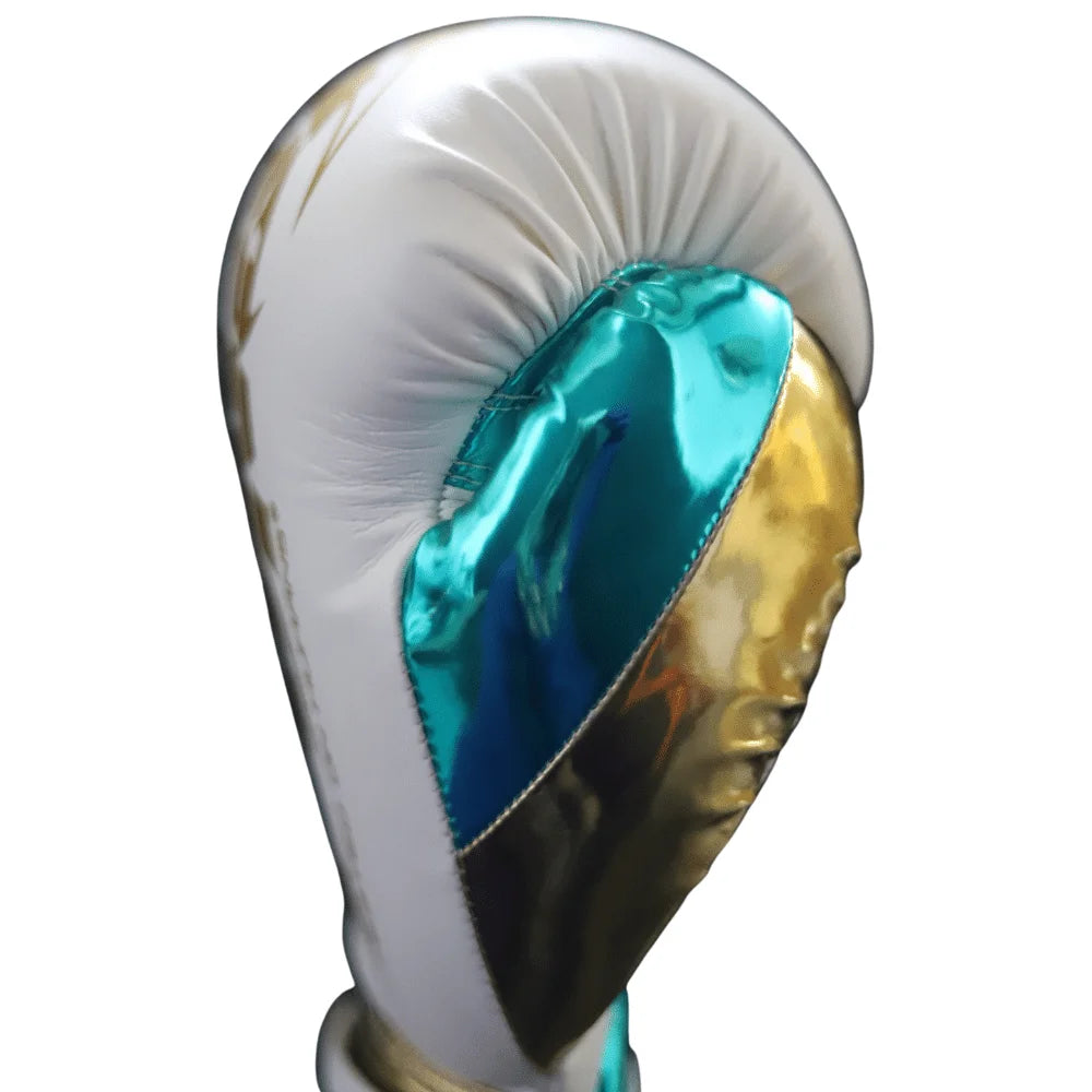 Premium 12oz Metallic Boxing Gloves for Training & Sparring - Ideal for Boxing, MMA, and Fitness Workouts