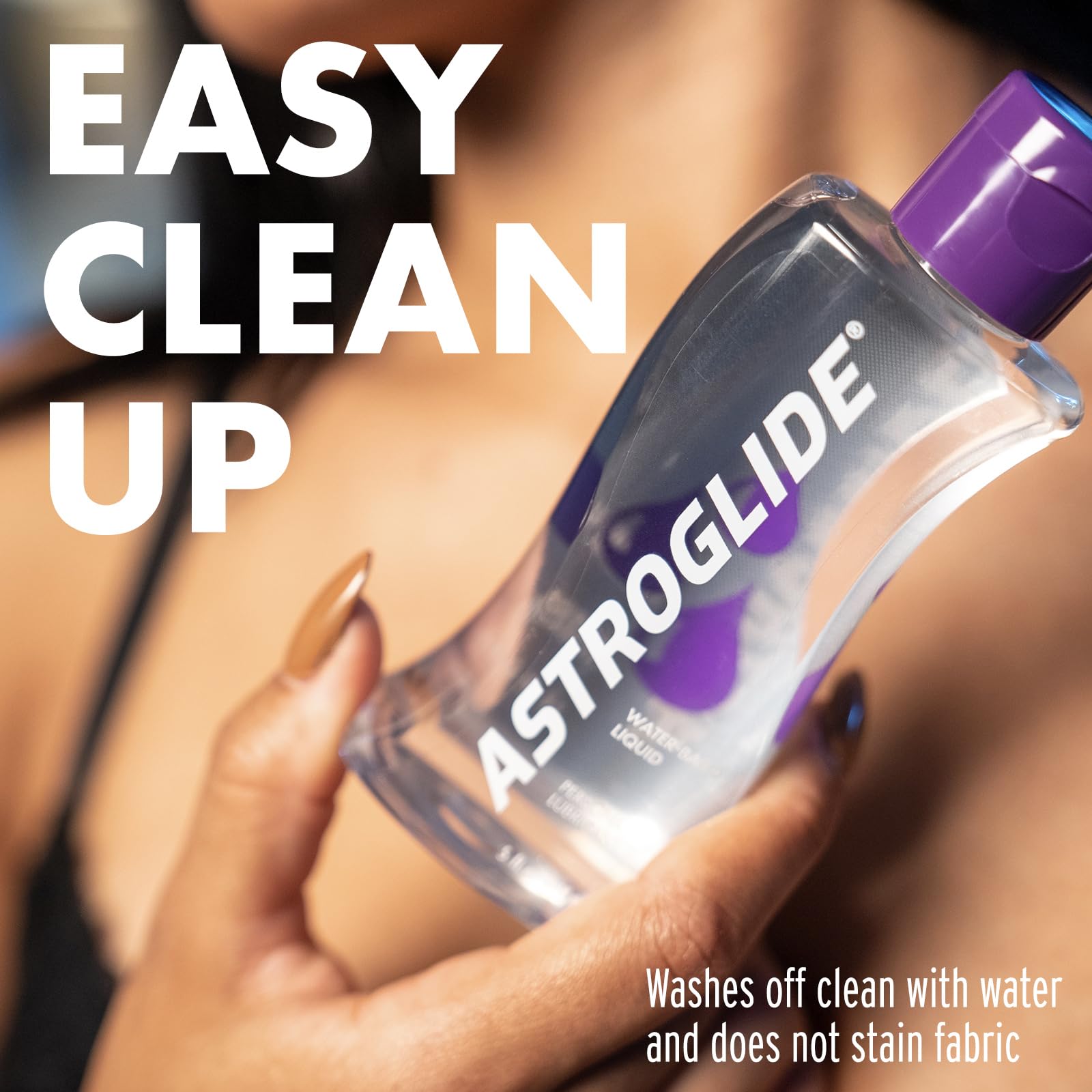 Astroglide Water Based Personal Lubricant (5oz) - Long Lasting Sex Lube for Men, Women & Couples - Safe with Toys - Pack of 3 - Perfect for Sensitive Skin, Intimate Moments & Enhanced Pleasure