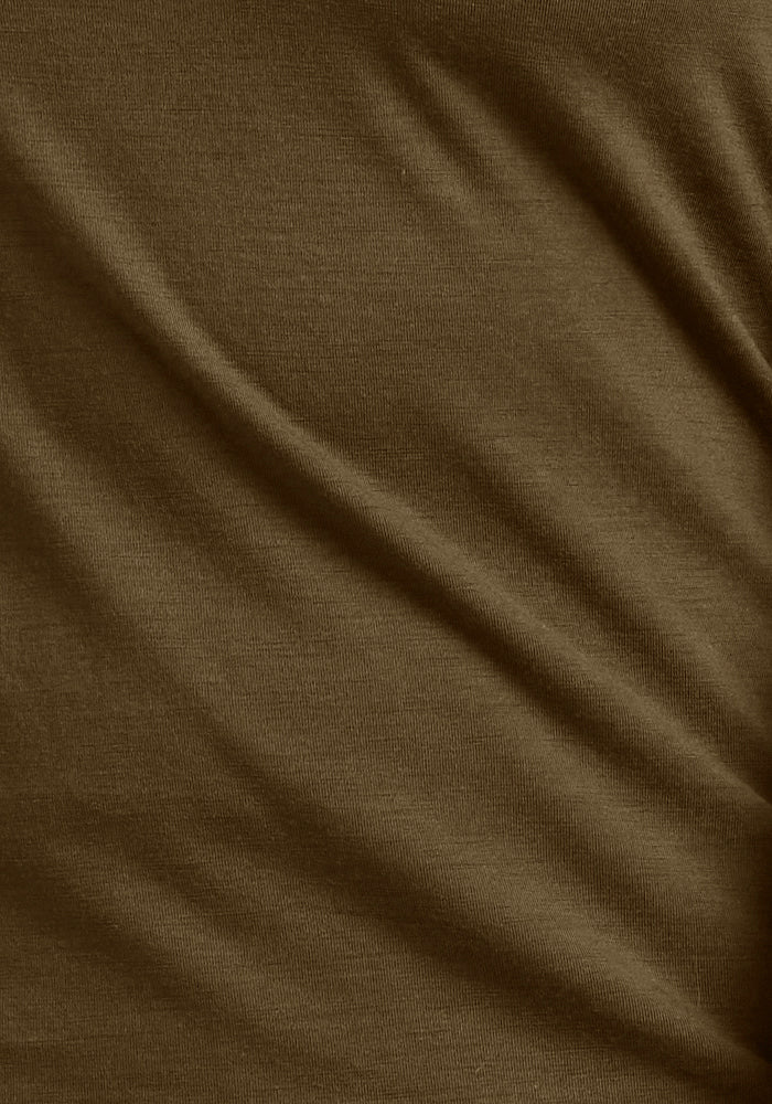 Endurance Tee - Olive Leaf Green Performance T-Shirt for Men | Gym, Running & Outdoor Activities
