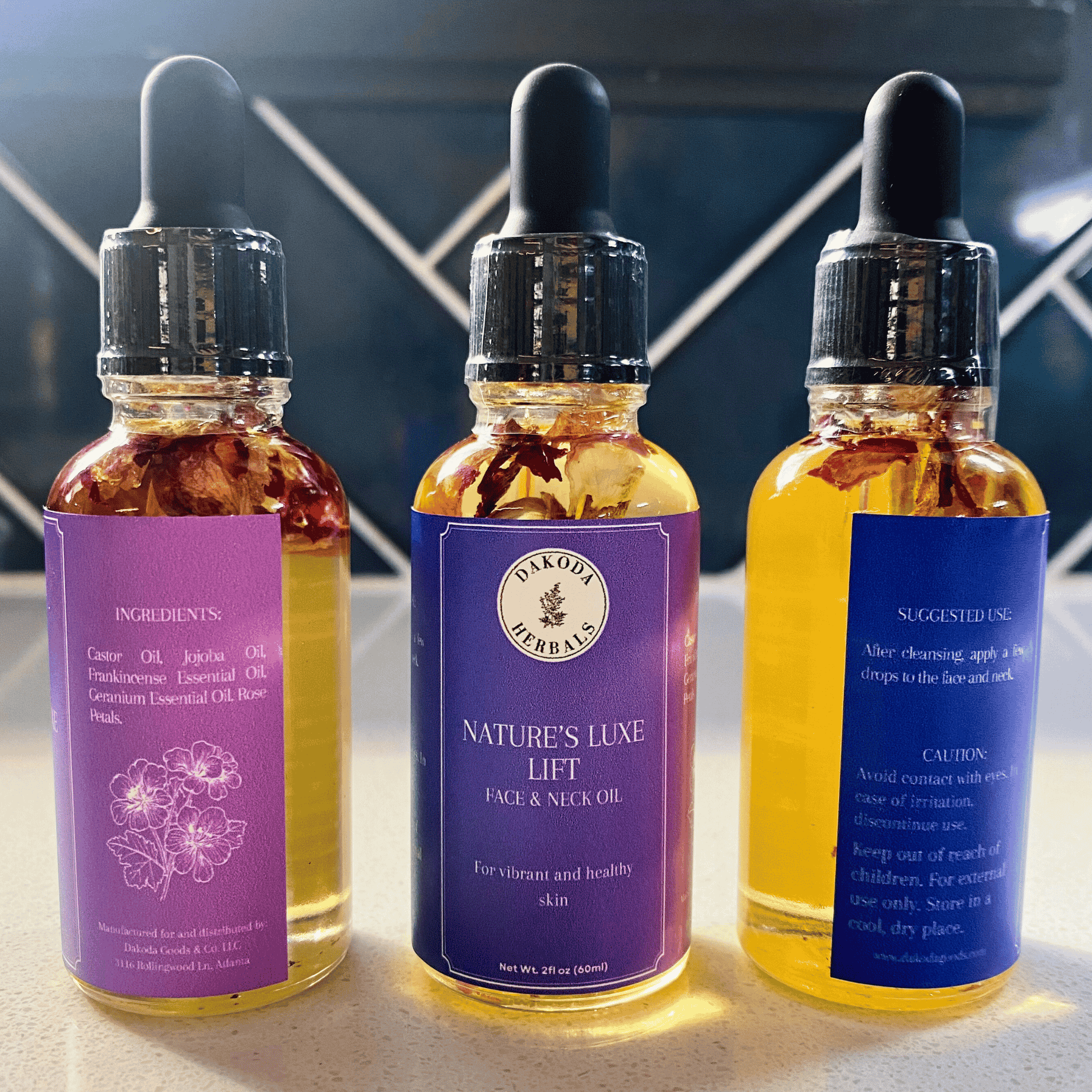 Nature's Luxe Lift – Botanical Face & Neck Serum for Anti-Aging & Hydration | Organic Skincare for Daily Glow & Youthful Skin