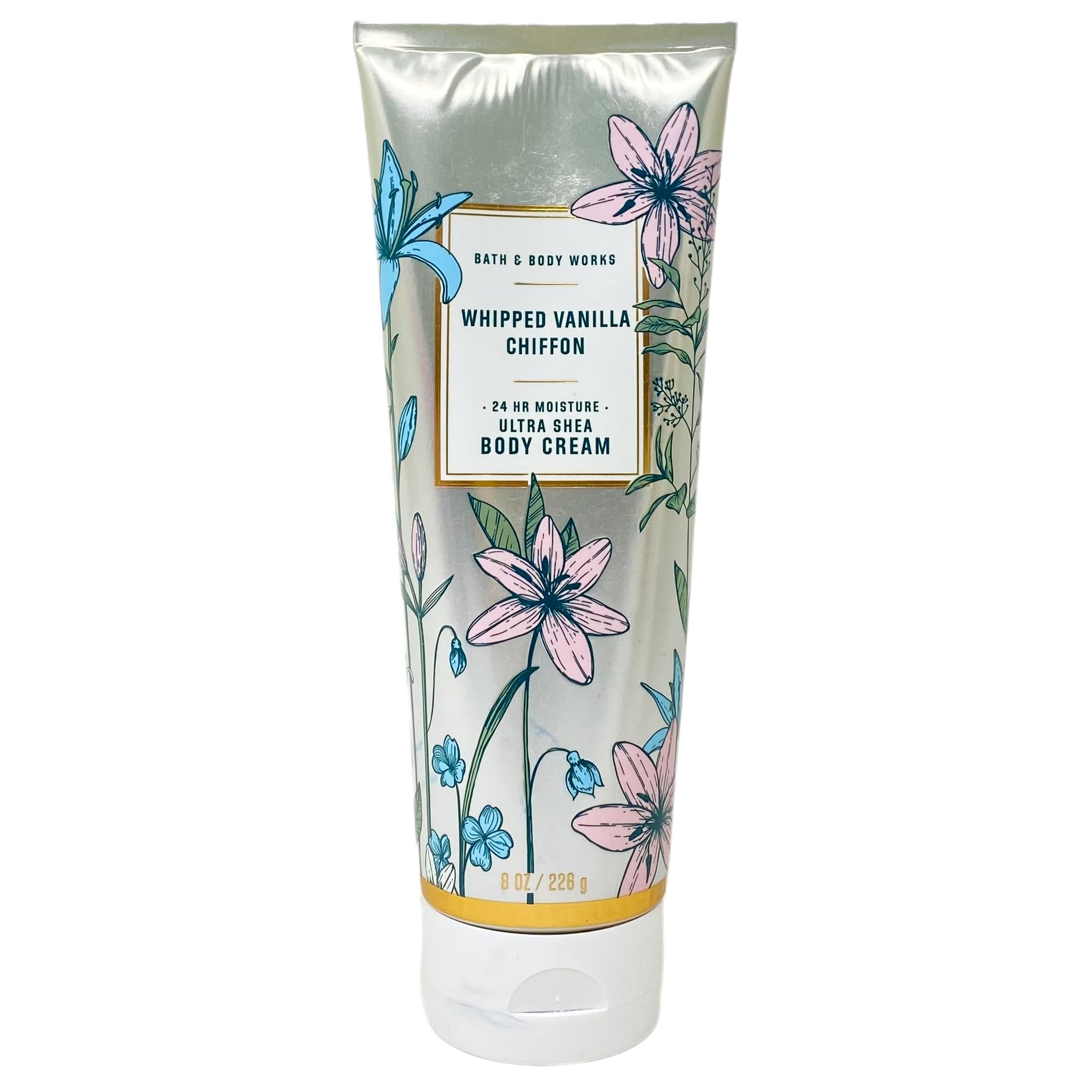 Whipped Vanilla Chiffon 3-Piece Body Cream Set by Bath & Body Works - 8 oz (226g) Each - Moisturizing Lotion for Dry Skin, Perfect for Daily Use & Gift Giving