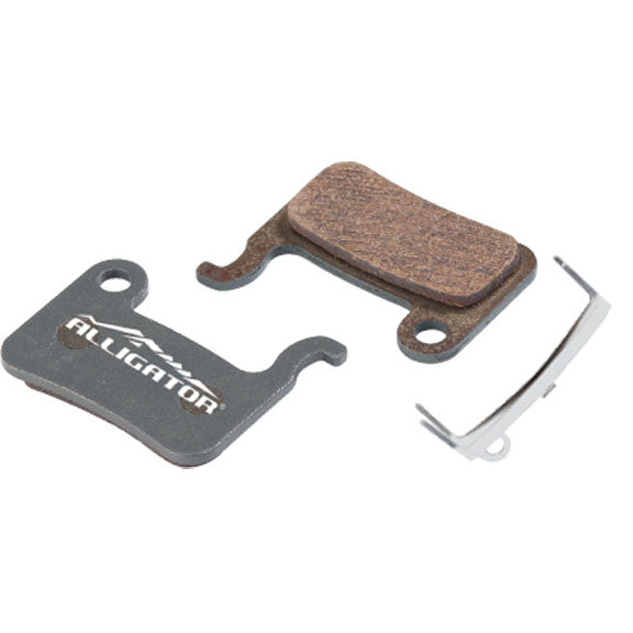 Shimano Alligator Type 2 Piston Brake Pads - Semi-Metallic Bicycle Disc Brake Pads for Mountain Bikes & Road Bikes - Perfect for Trail Riding, Commuting and Cycling Adventures