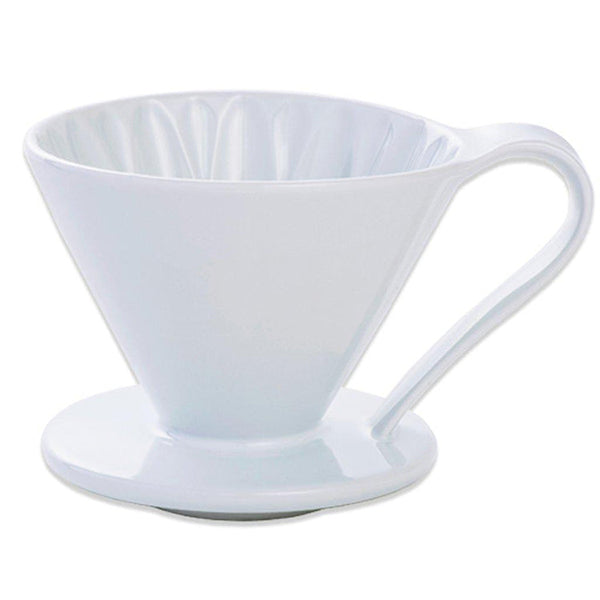 Premium Cafec Flower Dripper - Japanese Style Ceramic Coffee Pour Over Dripper for Specialty Brewing | Perfect for Home Baristas & Coffee Enthusiasts