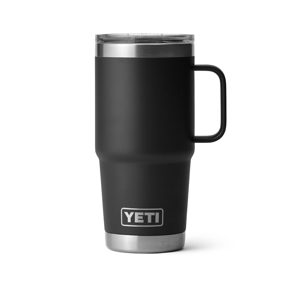 20 oz Rambler Travel Mug with Stronghold™ Lid - Leak-Proof Insulated Stainless Steel Tumbler for Coffee, Tea & Hot/Cold Drinks - Perfect for Commuting, Camping & Outdoor Adventures