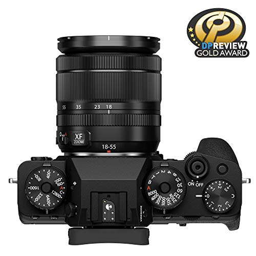 FUJIFILM X-T4 Mirrorless Digital Camera with 26.1MP APS-C Sensor, 4K Video & Weather-Sealed Body - Perfect for Travel Photography, Vlogging & Professional Shooting