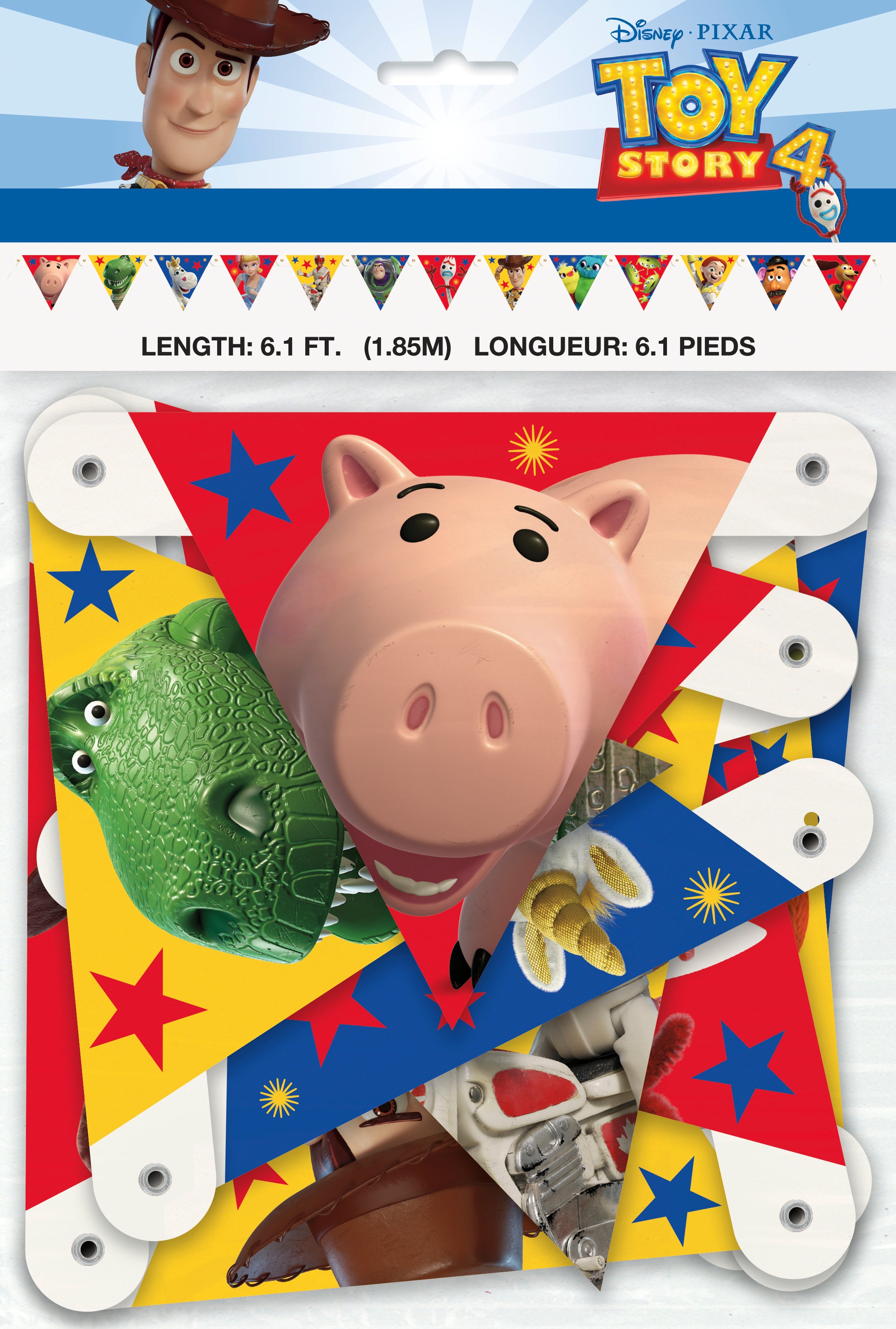 Toy Story 4 Large Joint Banner - Premium Quality Movie Party Decorations for Kids' Birthday, Themed Events & Room Decor