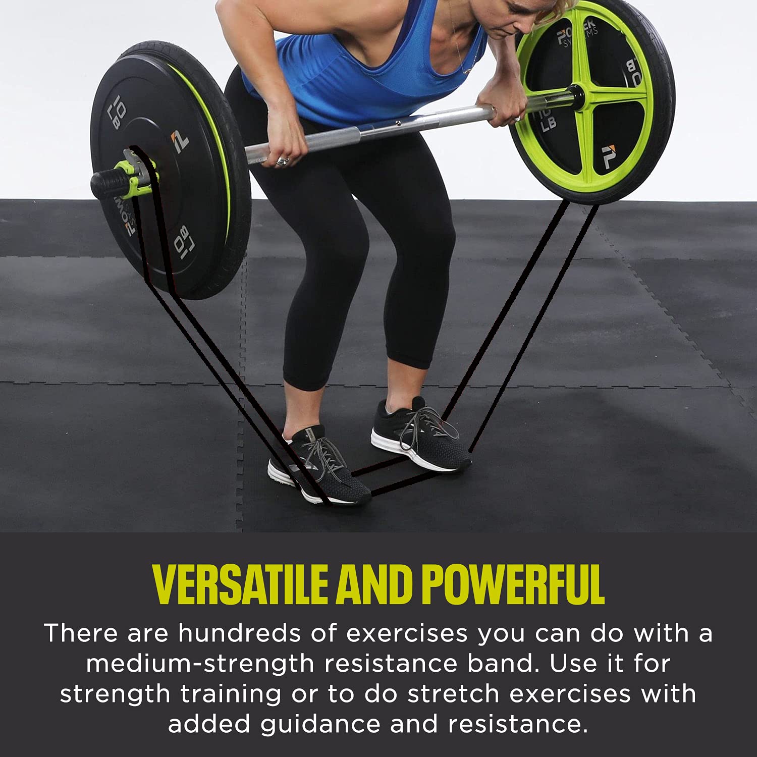 AXLE Home Gym Resistance Band - 1/2