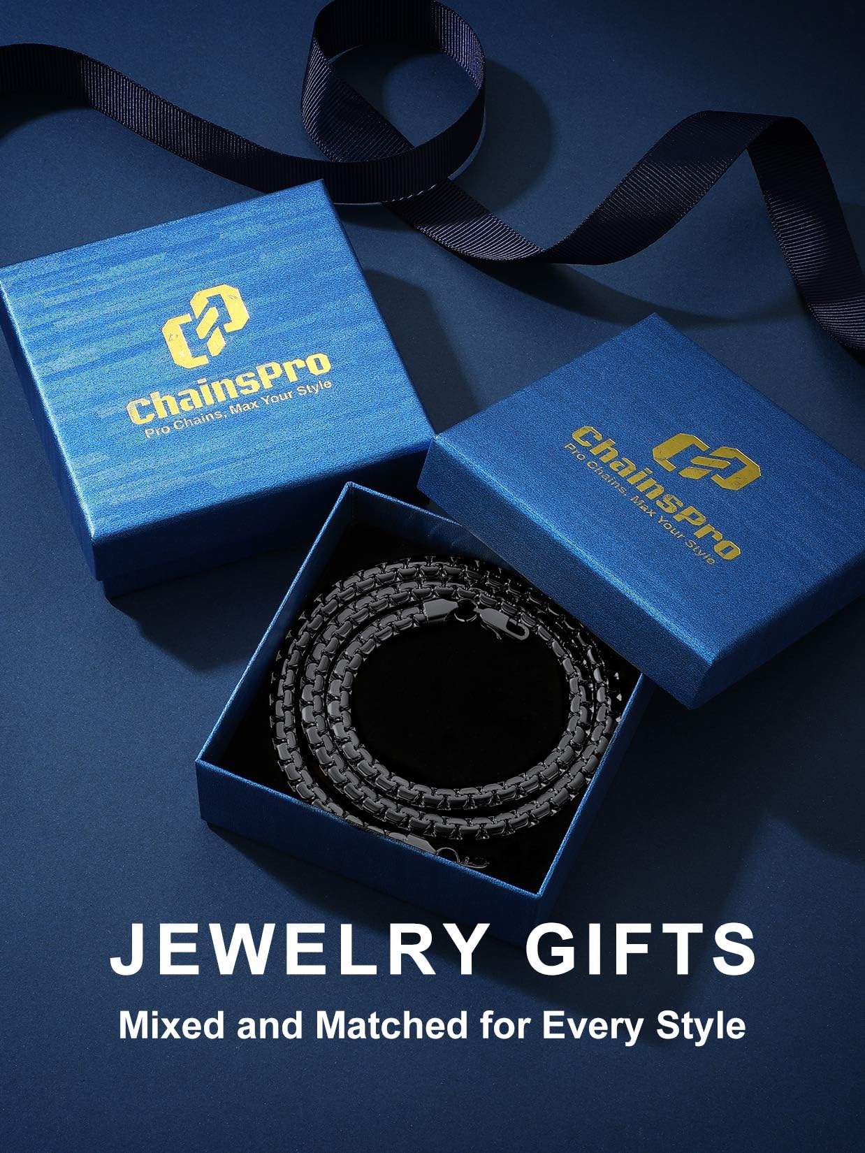 14 Inch 4mm Black Franco Box Chain Necklace for Men - Hip Hop Jewelry Gift - Perfect for Streetwear, Parties & Gifting