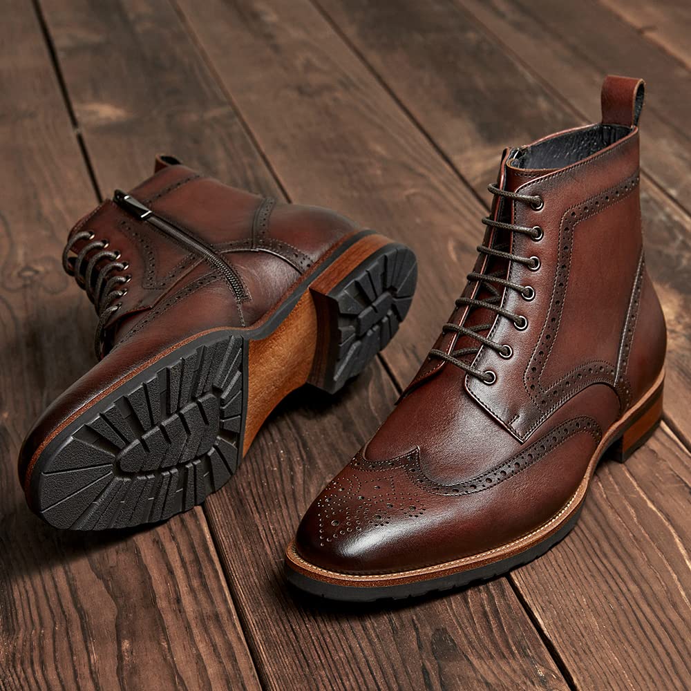 Men's Casual Chukka Boots - Comfortable Oxford Dress Shoes for Work & Outdoor | Perfect for Office, Business, Dating & Daily Wear