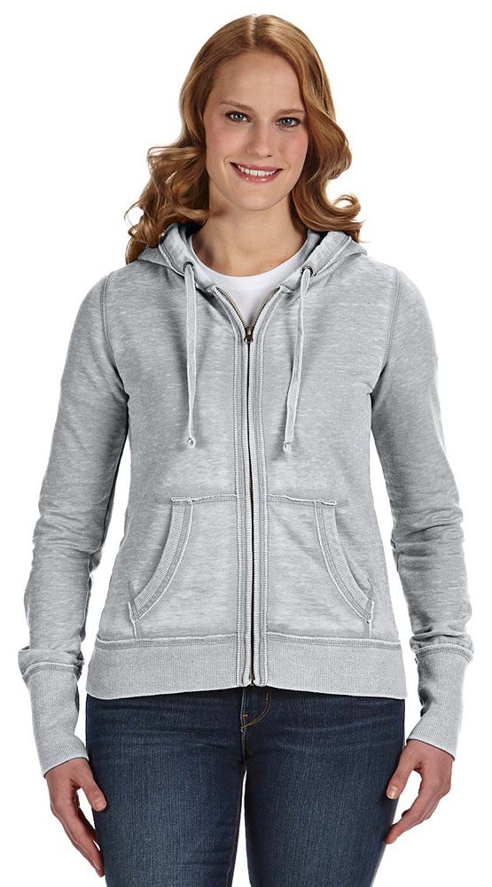 J. America Women's Zen Full-Zip Fleece Hoodie - Soft & Cozy Pullover for Casual Wear, Outdoor Activities & Lounge Comfort