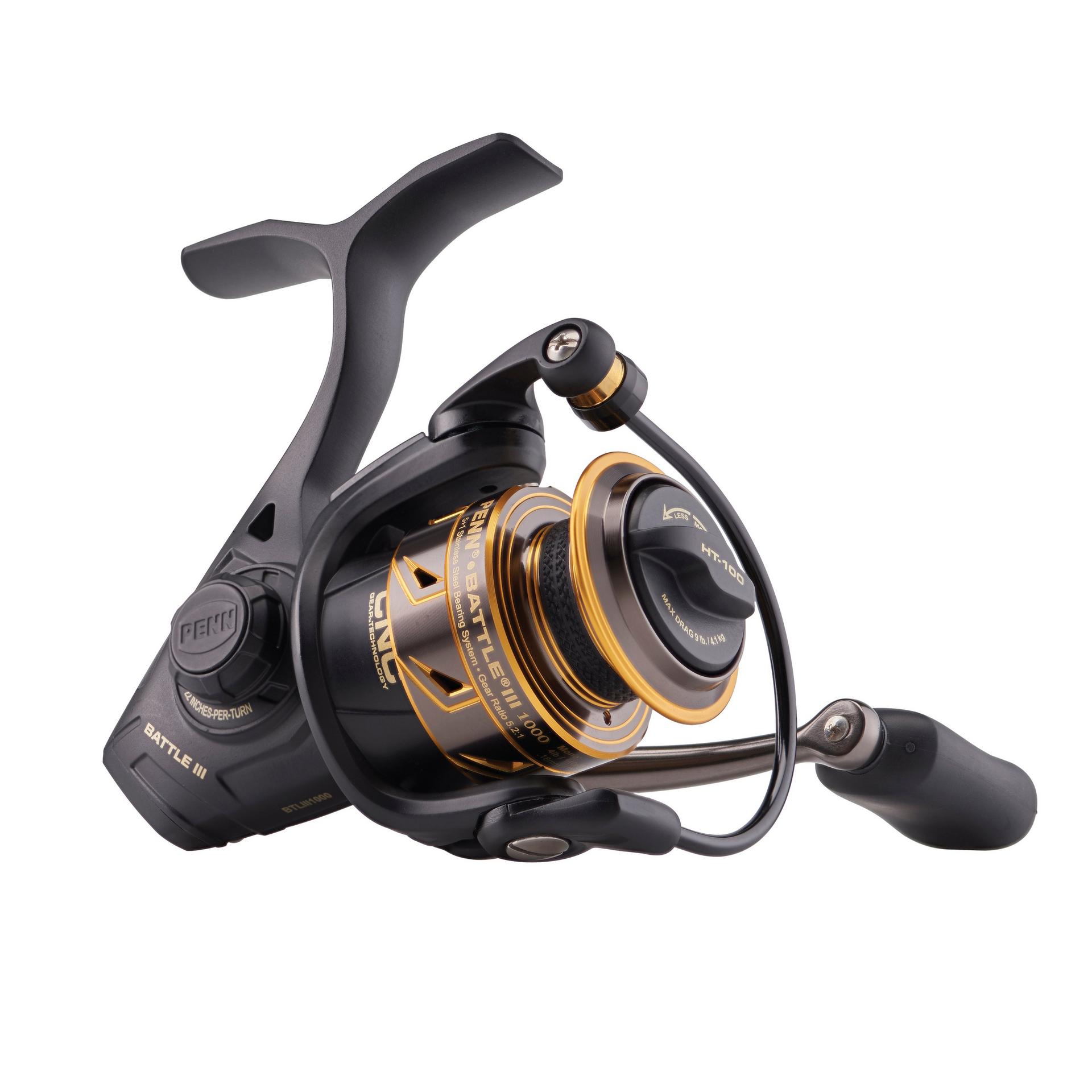 Battle® III Spinning Reel - High Performance Saltwater Fishing Reel with Smooth Drag System | Perfect for Offshore, Surf, and Pier Fishing Adventures