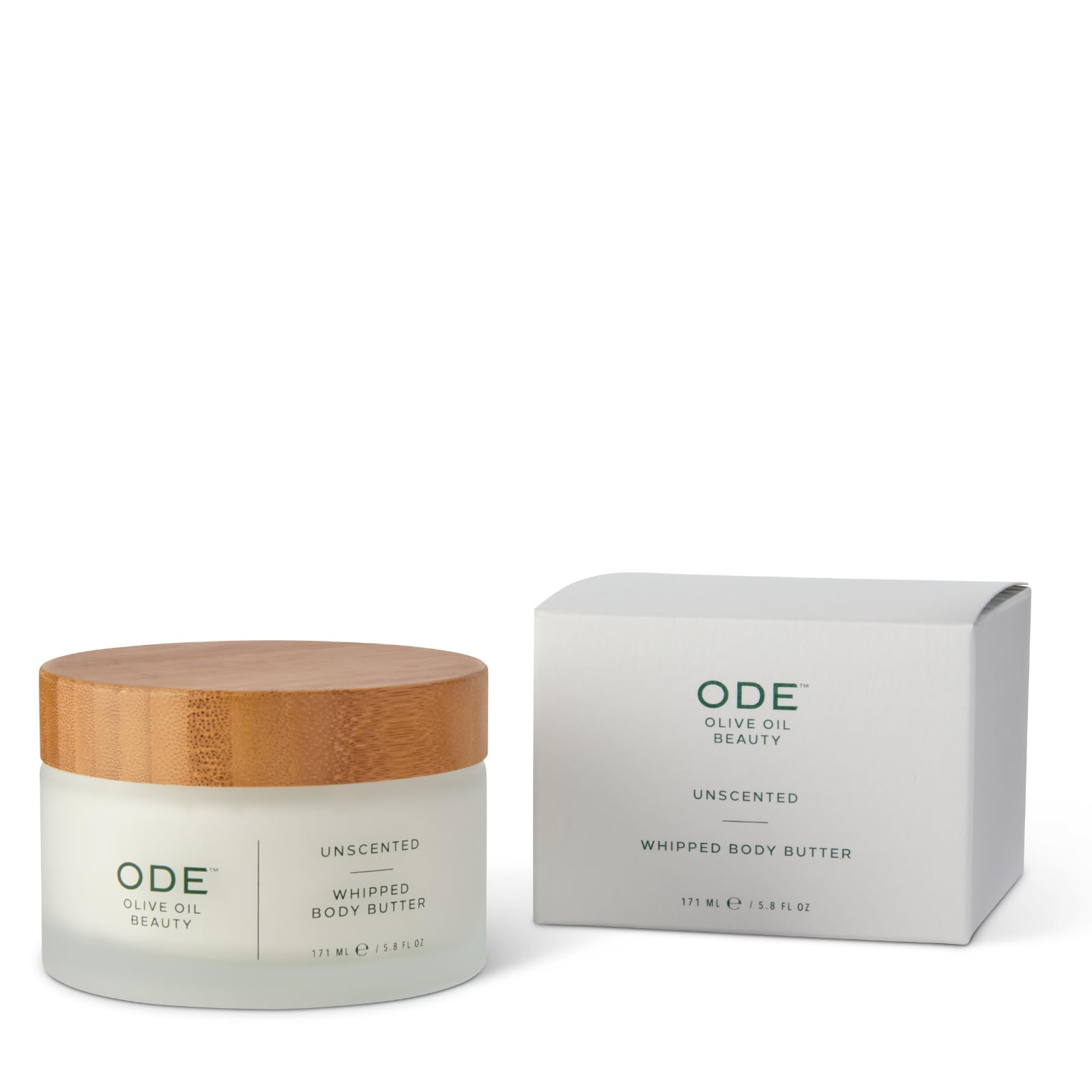 McEvoy Ranch Unscented Whipped Body Butter 2-Pack - Organic Shea & Cocoa Butter Moisturizer with EVOO for Dry Skin - Skin Brightening & Firming Body Cream for Daily Hydration & Night Care