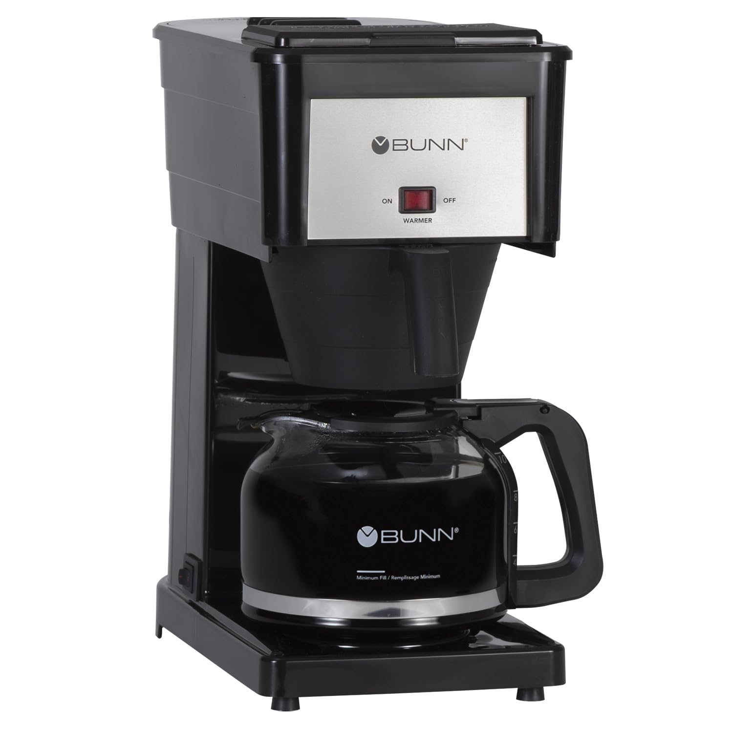 BUNN GRBD Velocity Brew High Altitude 10-Cup Coffee Maker for Home - Black | Perfect for Mountain Homes & High Elevation Brewing