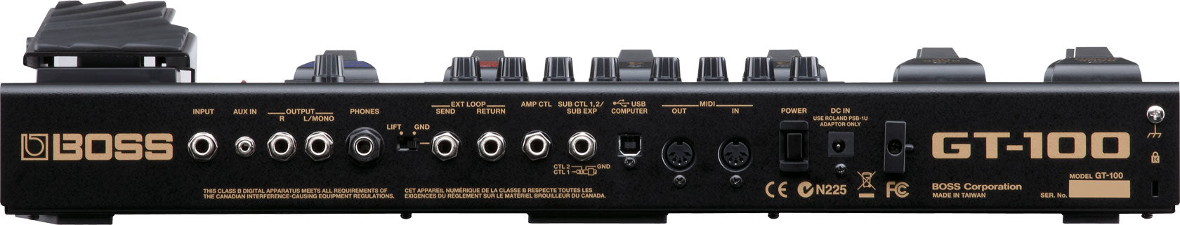 Boss GT-100 Next Generation Guitar Multi-Effects Pedal - Professional Guitar Processor for Live Performance & Studio Recording
