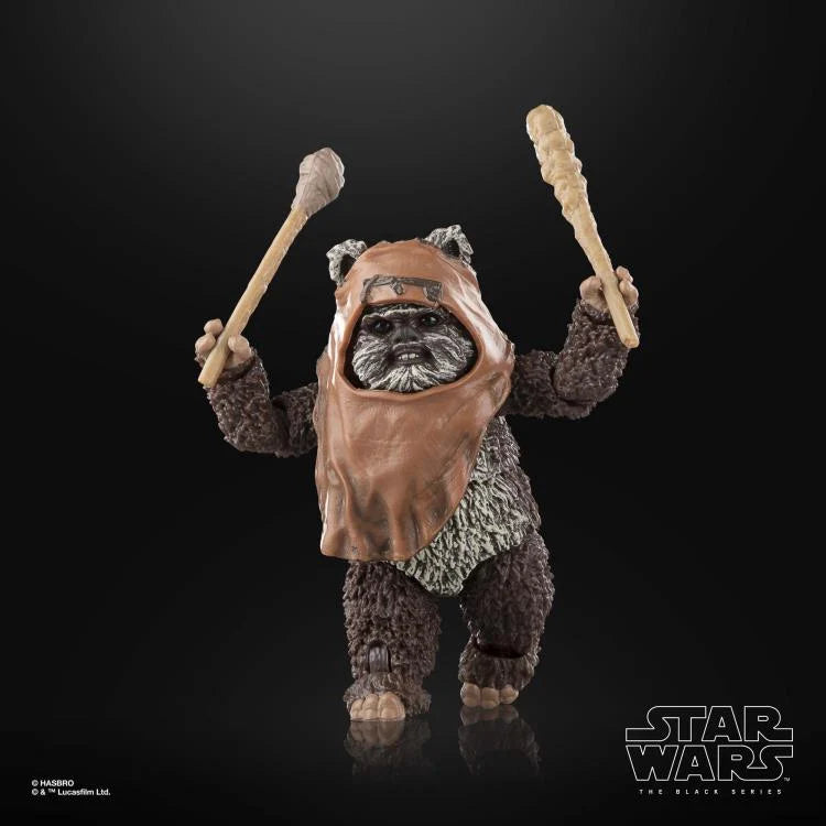 Star Wars The Black Series Wicket W. Warrick Action Figure - Return of the Jedi 6-Inch Collectible Toy for Fans & Display