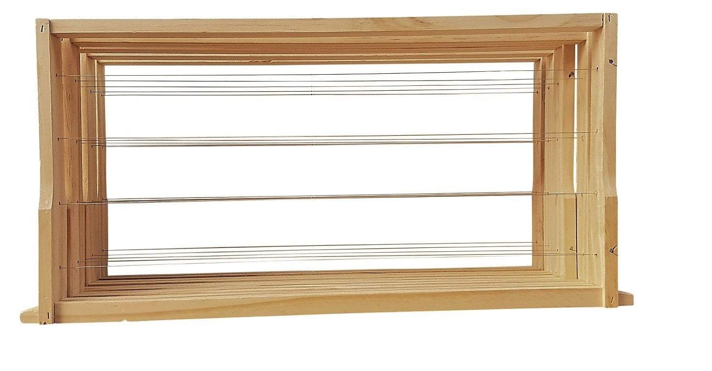 Premium Fully Assembled & Wired Beehive Frames - 480 Pack of Deep Langstroth Frames for Beekeeping - Ready-to-Use Honeycomb Foundation for Honey Production & Bee Colony Expansion