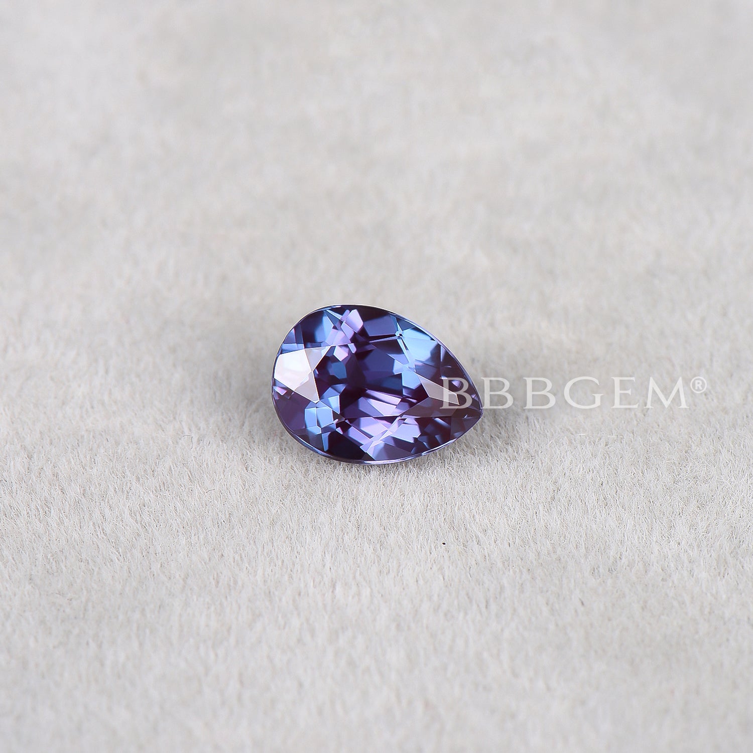 Natural Pear Cut Alexandrite Gemstone - June Birthstone for Jewelry Making, Engagement Rings & Unique Gifts (2-10ct) | Perfect for Necklaces, Earrings & Custom Designs