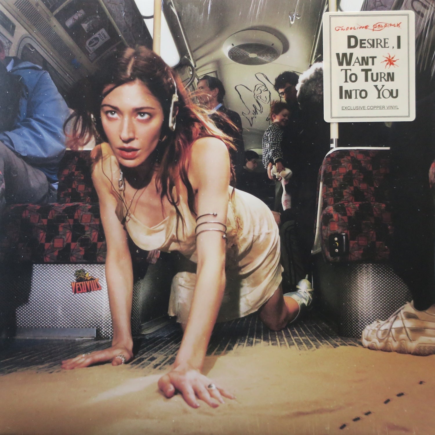 CAROLINE POLACHEK 'Desire, I Want To Turn Into You' COPPER Vinyl LP Record - Limited Edition Music Album for Collectors & Audiophiles, Perfect for Home Listening & Gift Giving