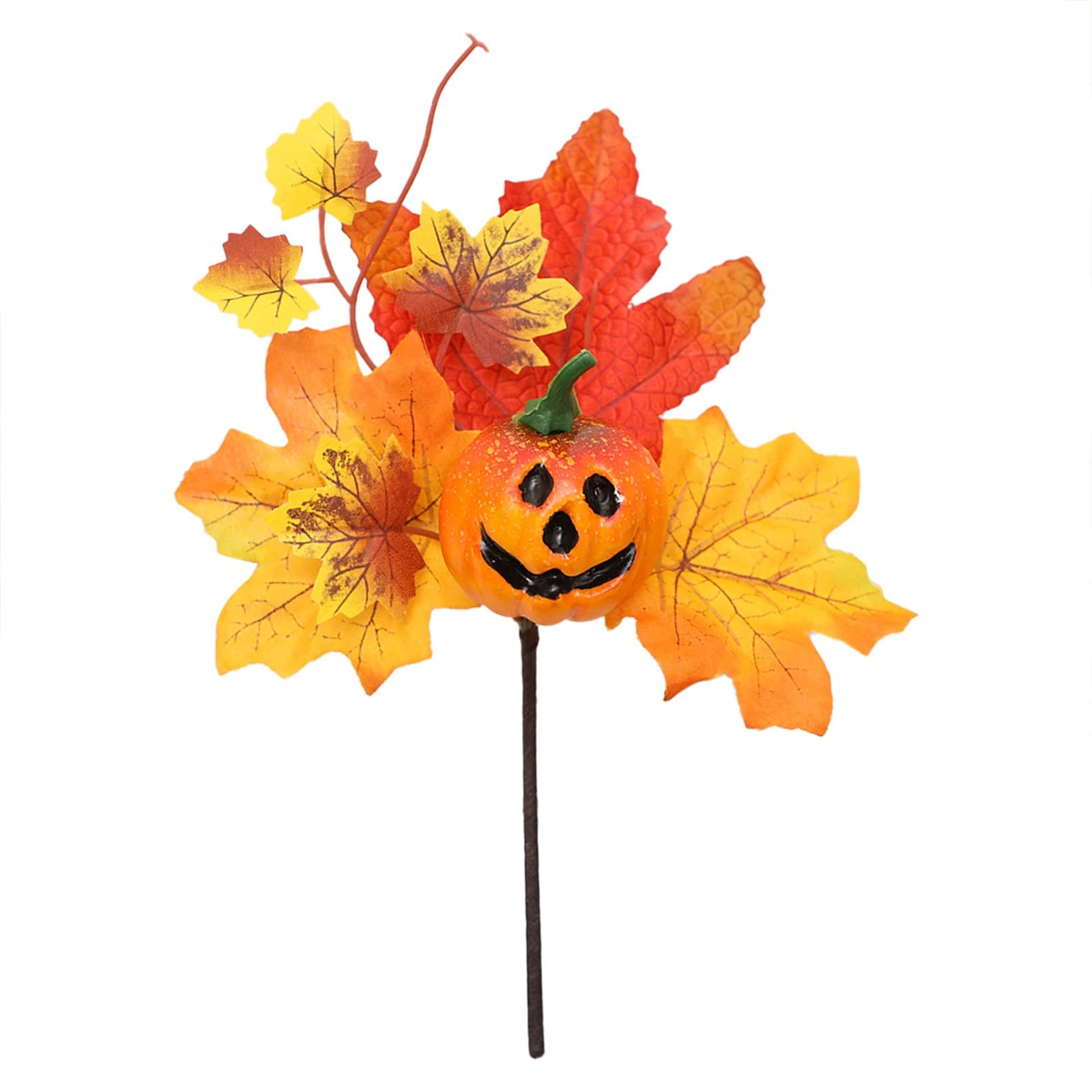 Celendi Harvest Fall Picks - Artificial Silk Sunflower Bouquets with Faux Pumpkins for Autumn Decor | Halloween Home Party, DIY Wreath, Garland & Vase Arrangement | Perfect for Thanksgiving, Fall Festival and Seasonal Table Centerpieces
