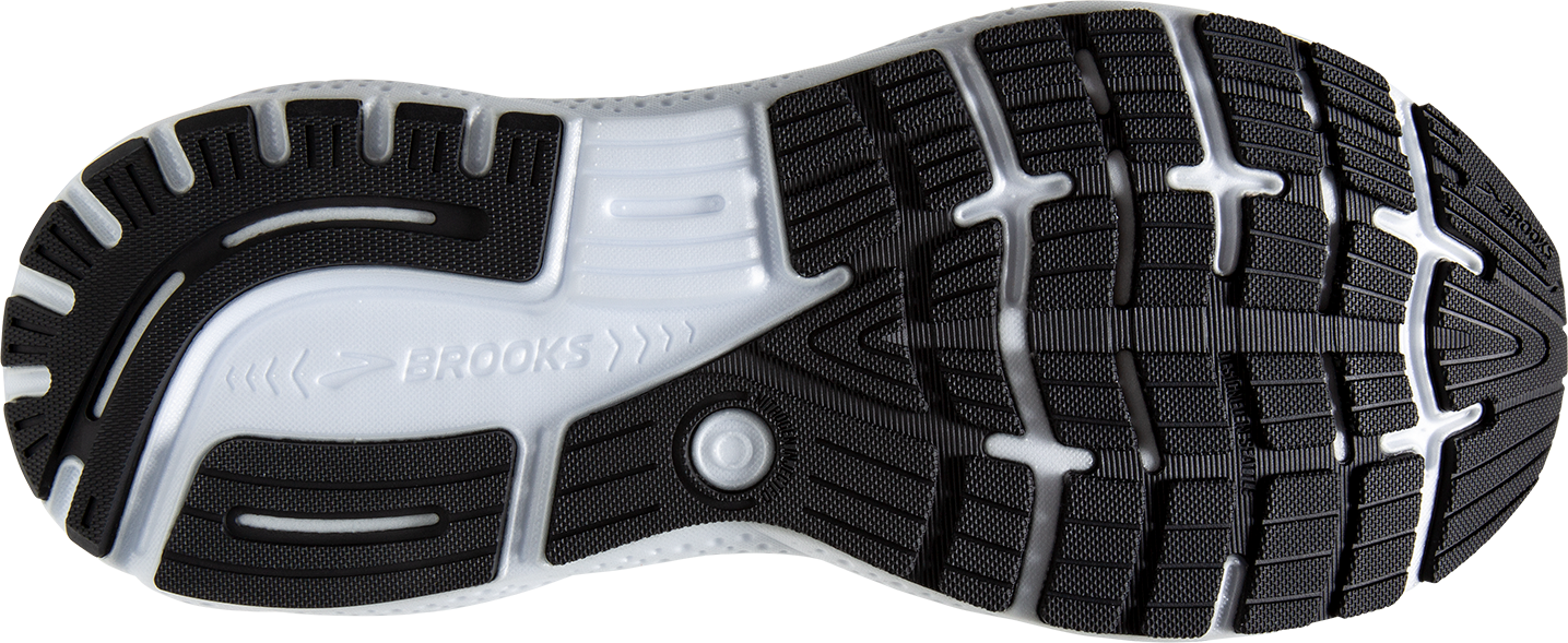 Nike Men's Ghost 16 Wide Running Shoes (Size 9.0) - Black/Grey/White | Cushioned Support for Road Running, Jogging & Gym Workouts