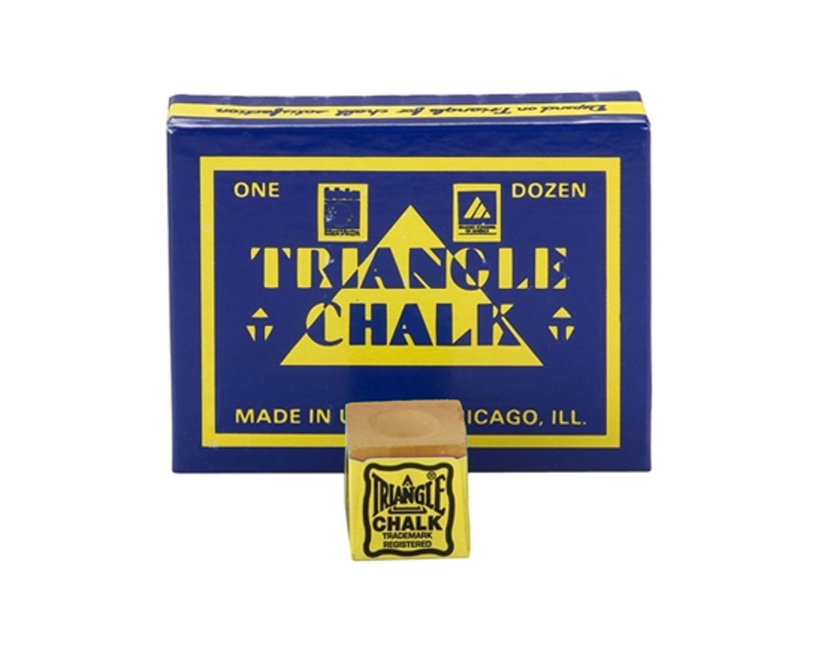 Premium Triangle Chalk - Box of 12 Gold Chalk Pieces for Gymnastics, Rock Climbing & Weightlifting - Non-Slip Grip for Enhanced Performance